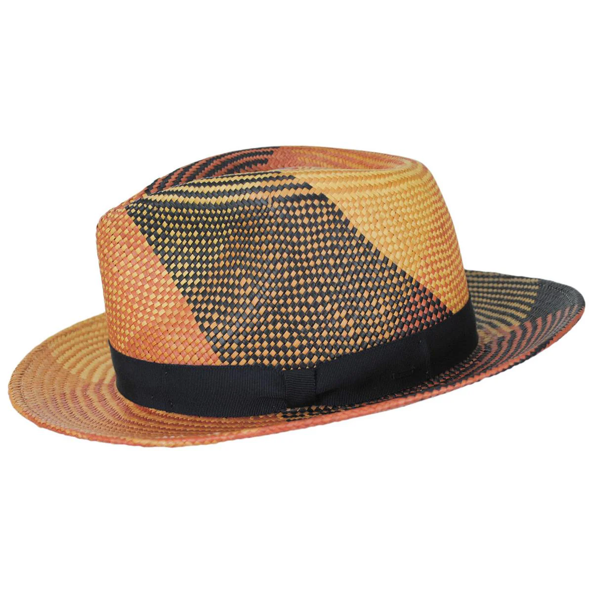 Giger Panama Straw Fedora Hat - Image 14