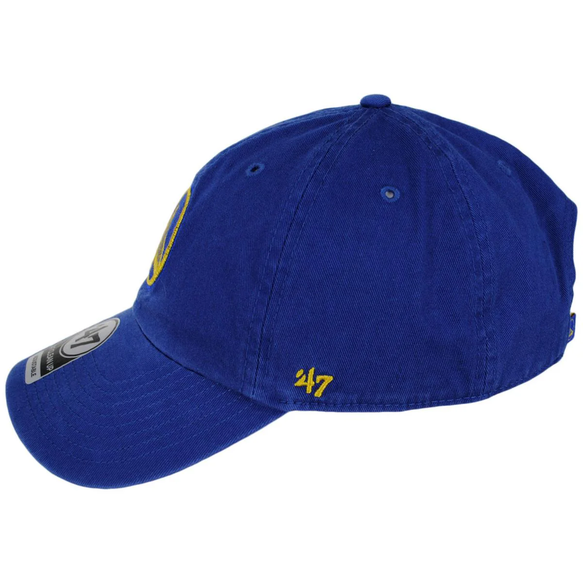 Golden State Warriors NBA Clean Up Strapback Baseball Cap Dad Hat - Image 3