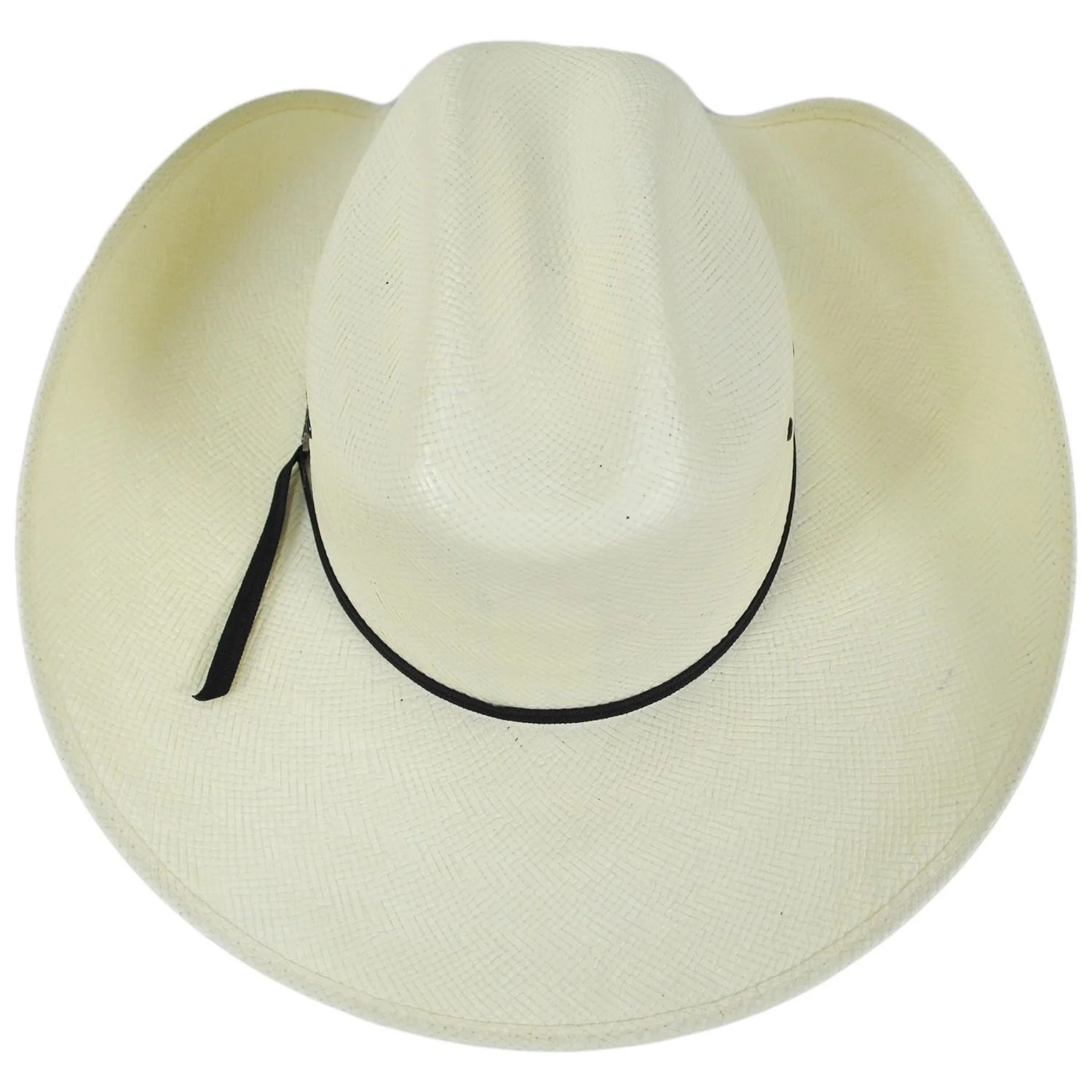 Goleta Shantung Straw Western Hat - Image 4