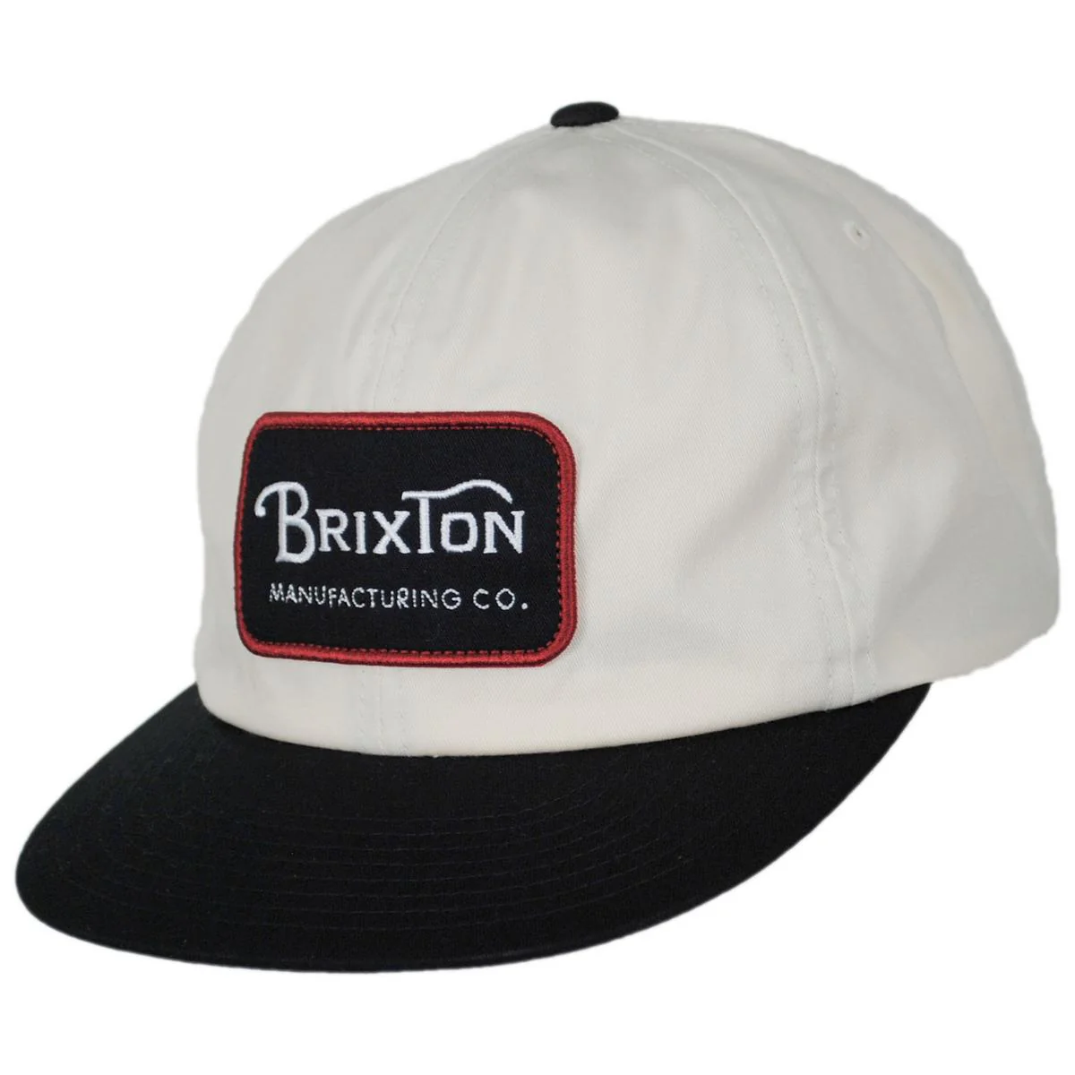 Grade HP Snapback Baseball Cap - Off White/Black