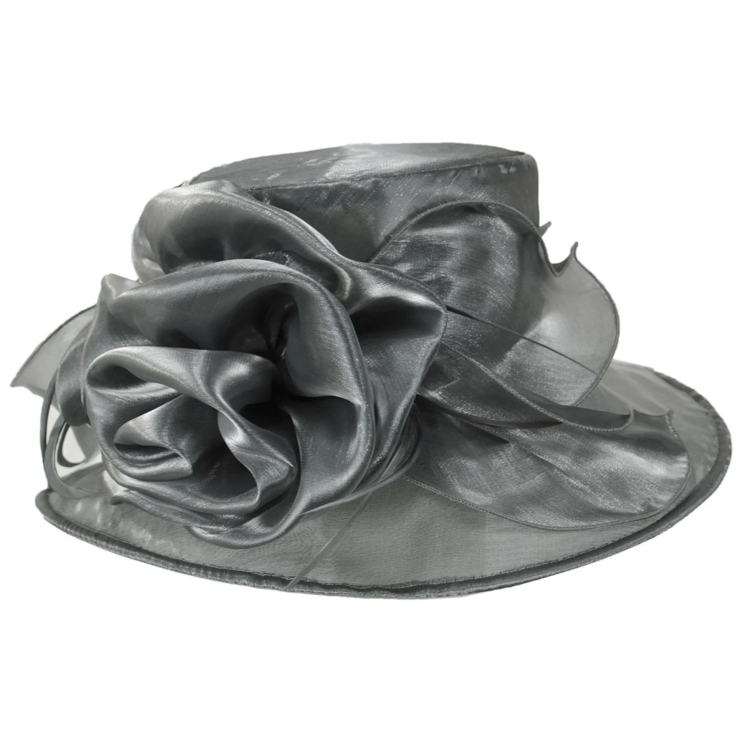 Grand Rose Organza Dress Hat