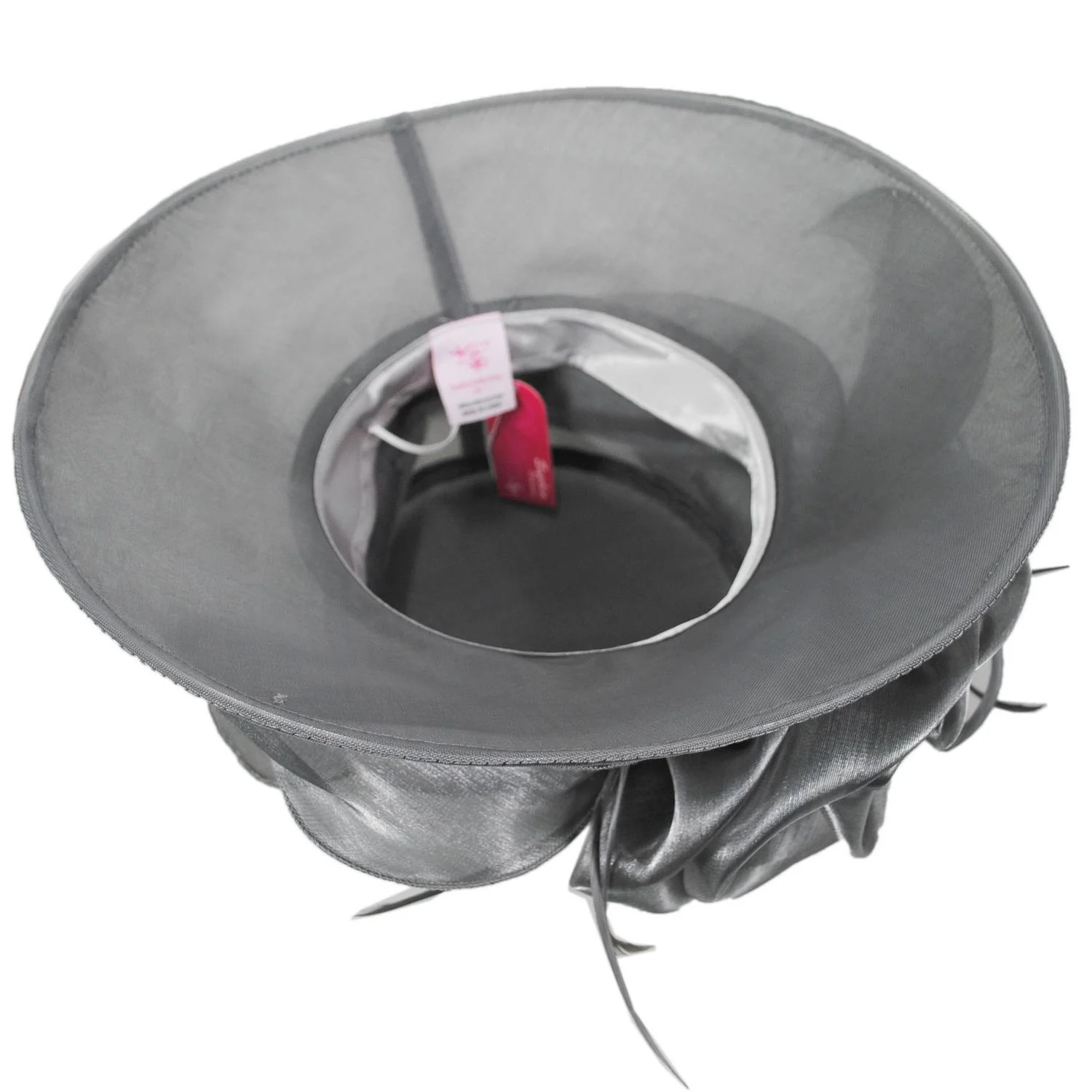 Grand Rose Organza Dress Hat - Image 4