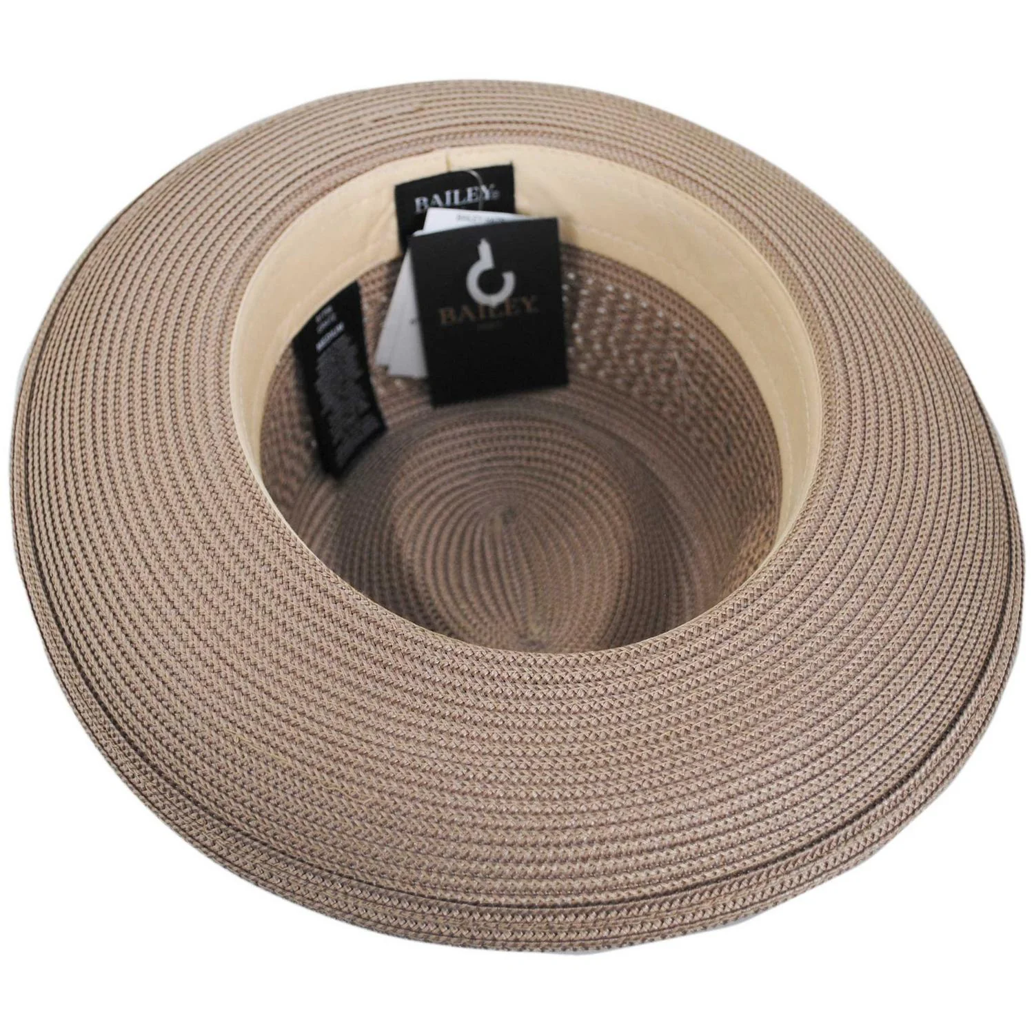 Gratz PP Braid Straw Fedora - Image 12