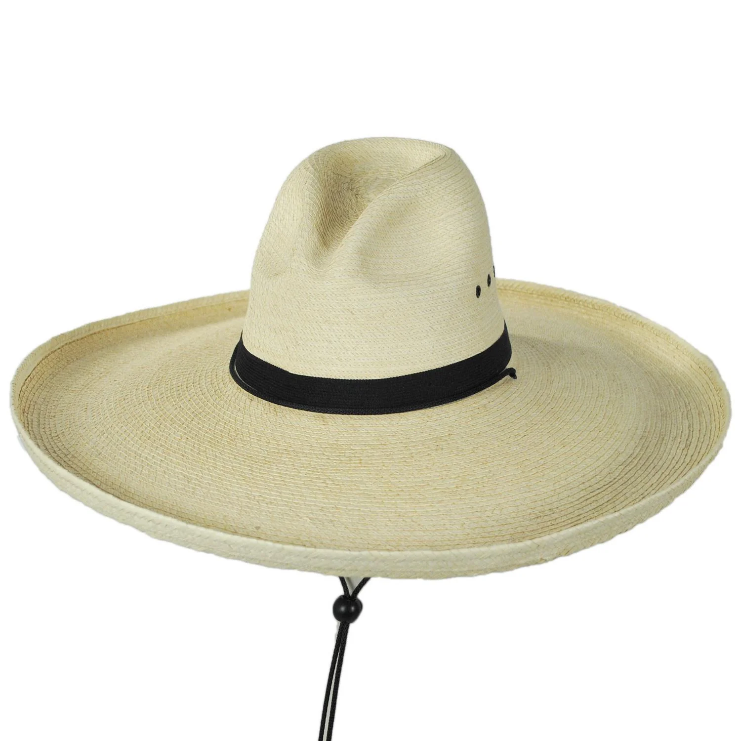Gus Wide Brim Guatemalan Palm Leaf Straw Hat