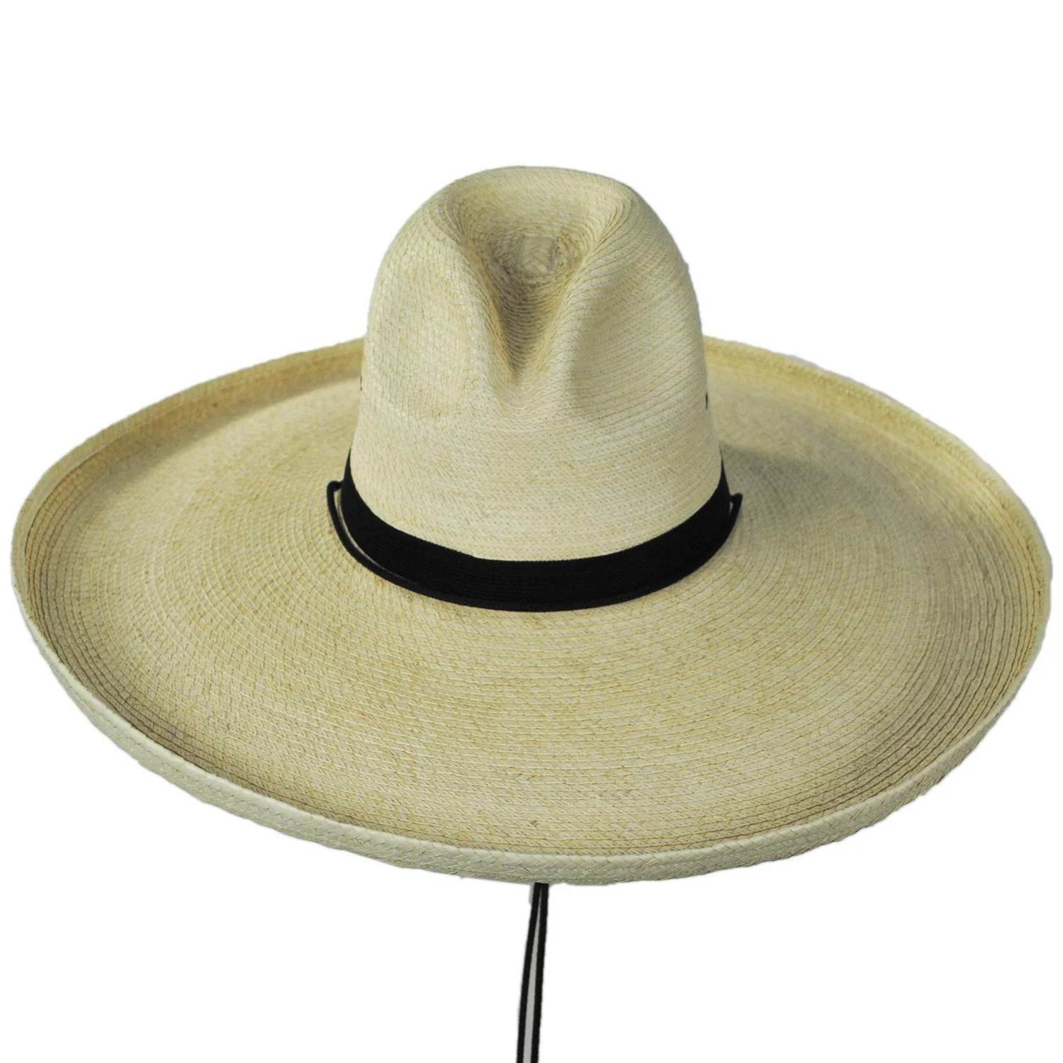 Gus Wide Brim Guatemalan Palm Leaf Straw Hat - Image 2