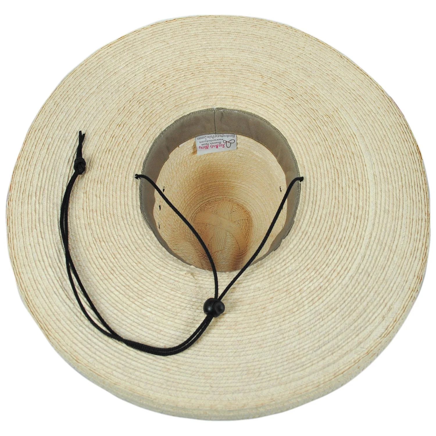 Gus Wide Brim Guatemalan Palm Leaf Straw Hat - Image 4