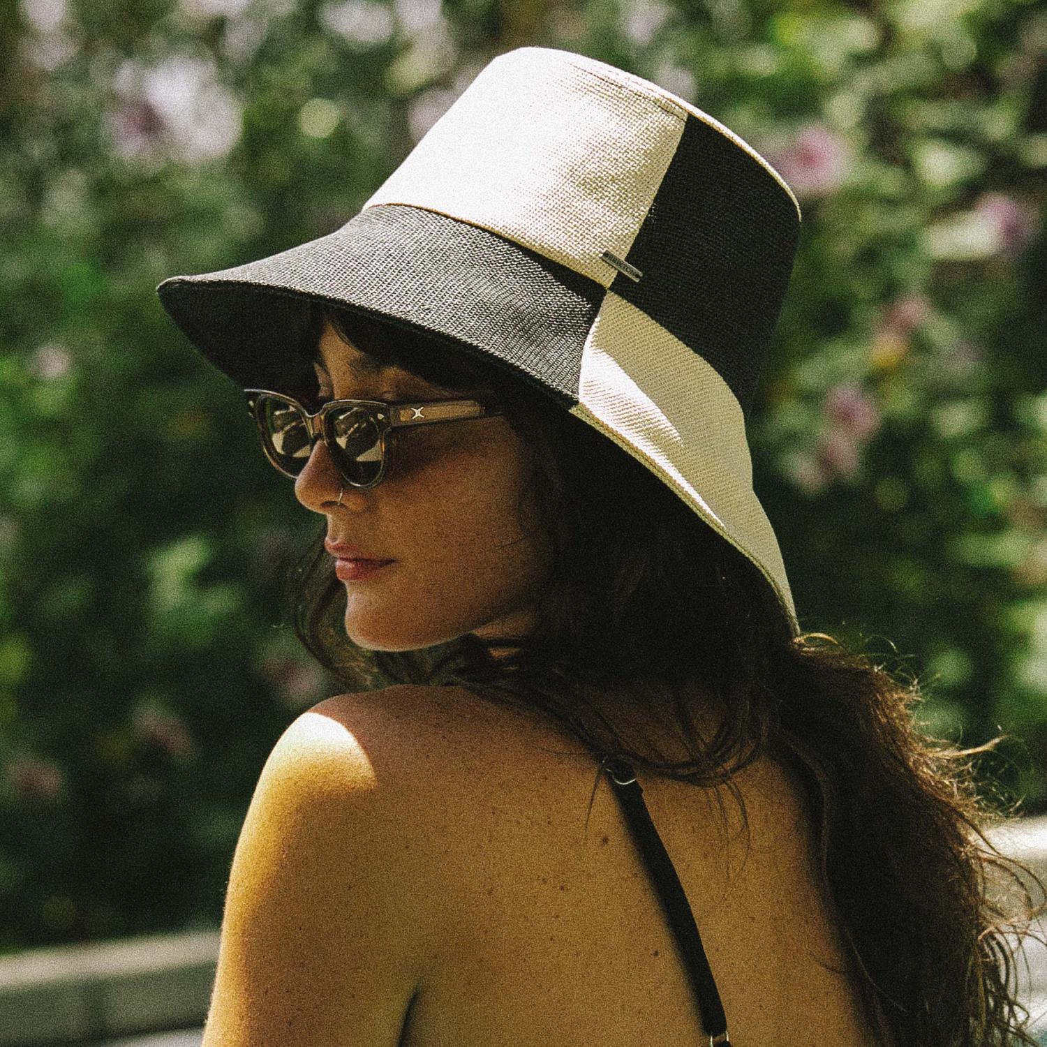 Harmony Toyo Straw Bucket Hat - Image 2