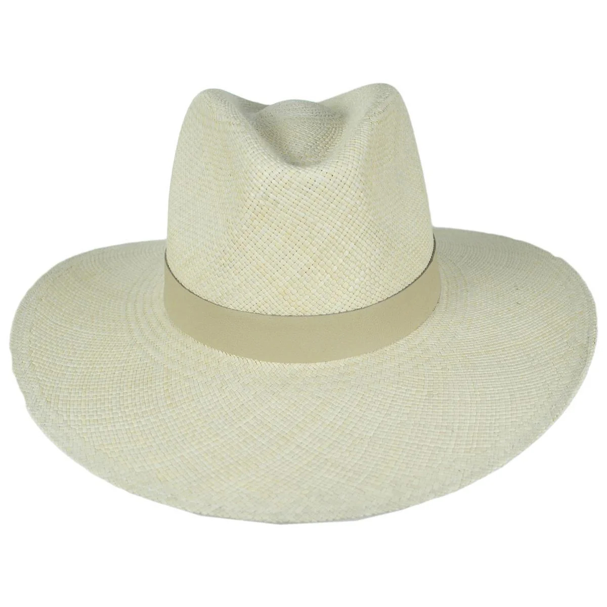 Harper Panama Straw Fedora Hat - Image 3