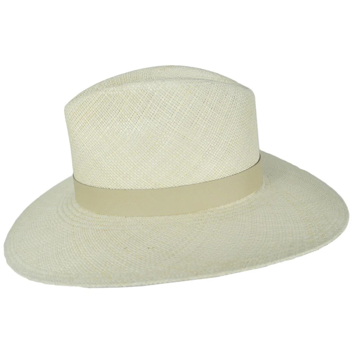Harper Panama Straw Fedora Hat - Image 4