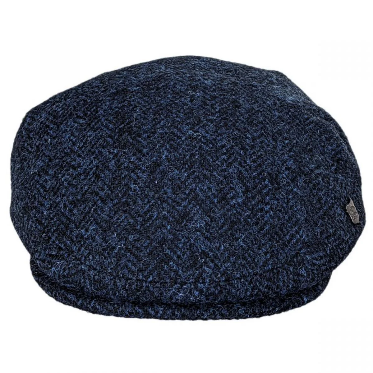 Harris Tweed Herringbone Wool Ivy Cap - Image 2