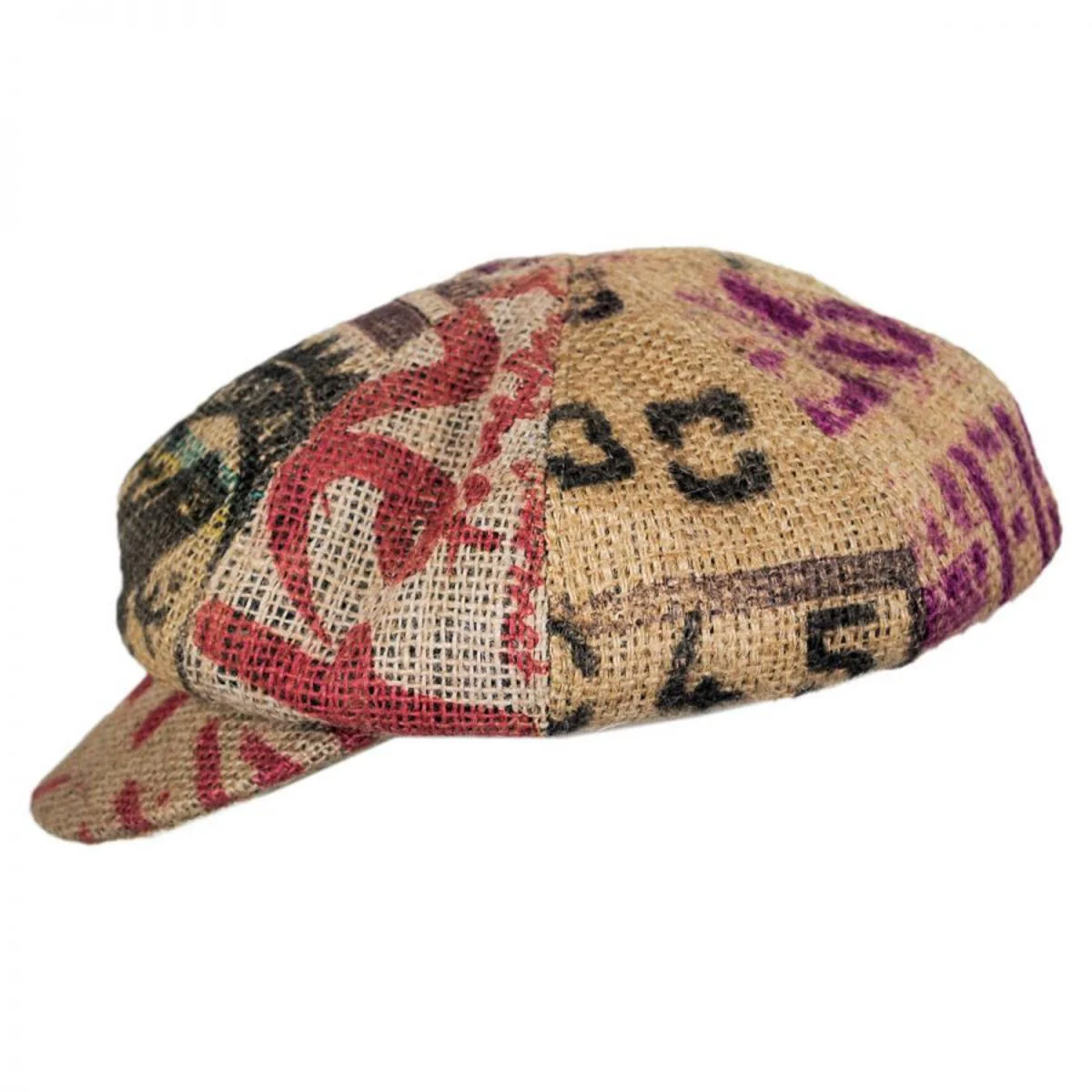 Havana Coffee Works Jute Baker Boy Hat - Image 3