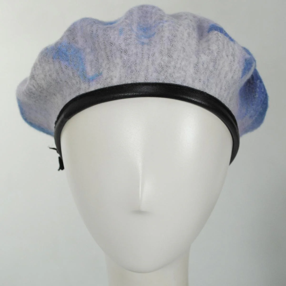 Heathered Tie Dye Wool Military Beret - Image 2