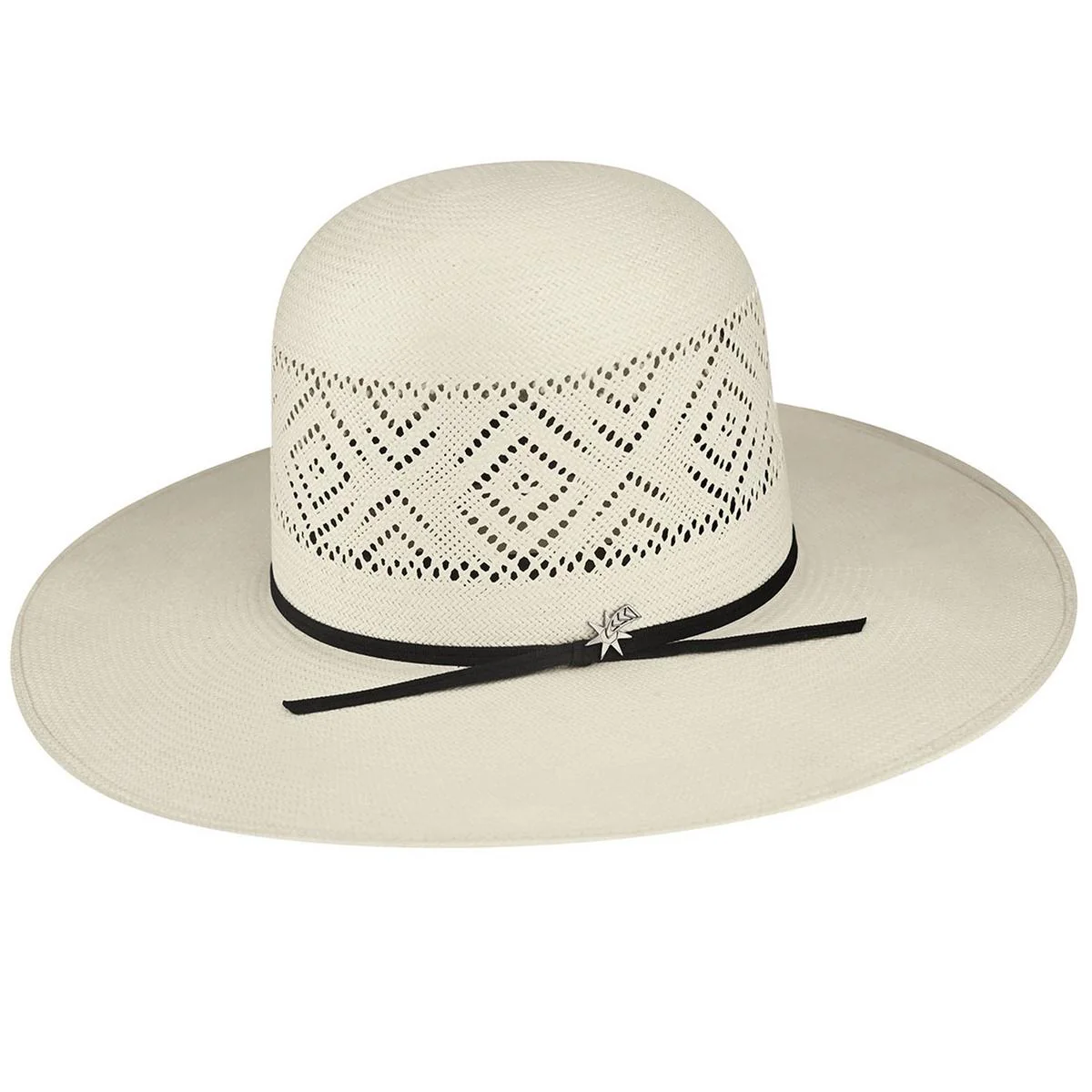 Hedley 20X Shantung Straw Western Hat