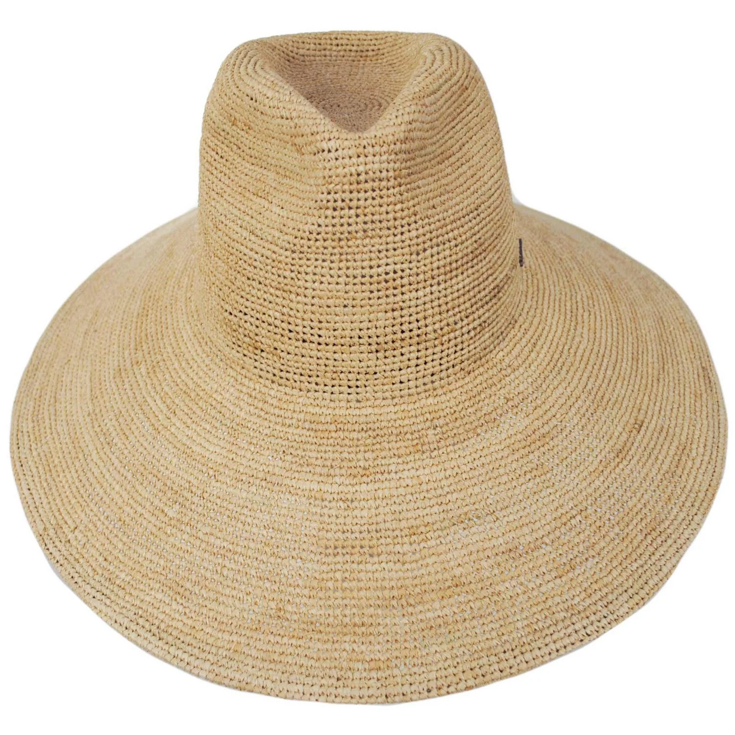 Helena Raffia Straw Fedora Hat - Image 3