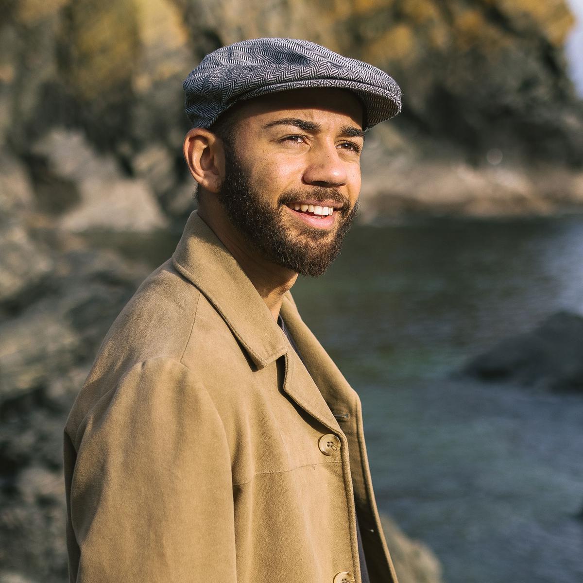Herringbone Wool Blend Ivy Cap - Image 8