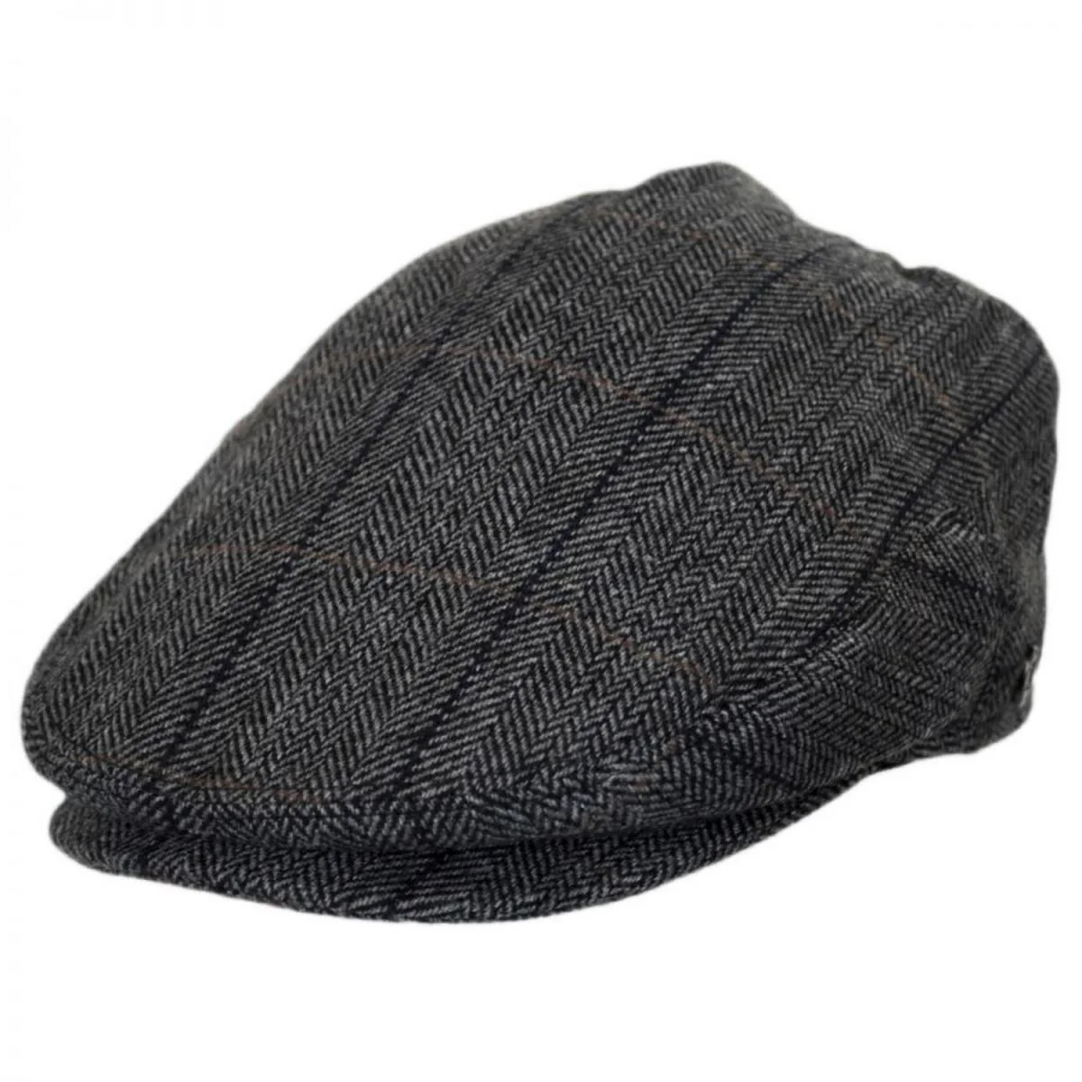Holborn Herringbone Plaid Wool Blend Ivy Cap
