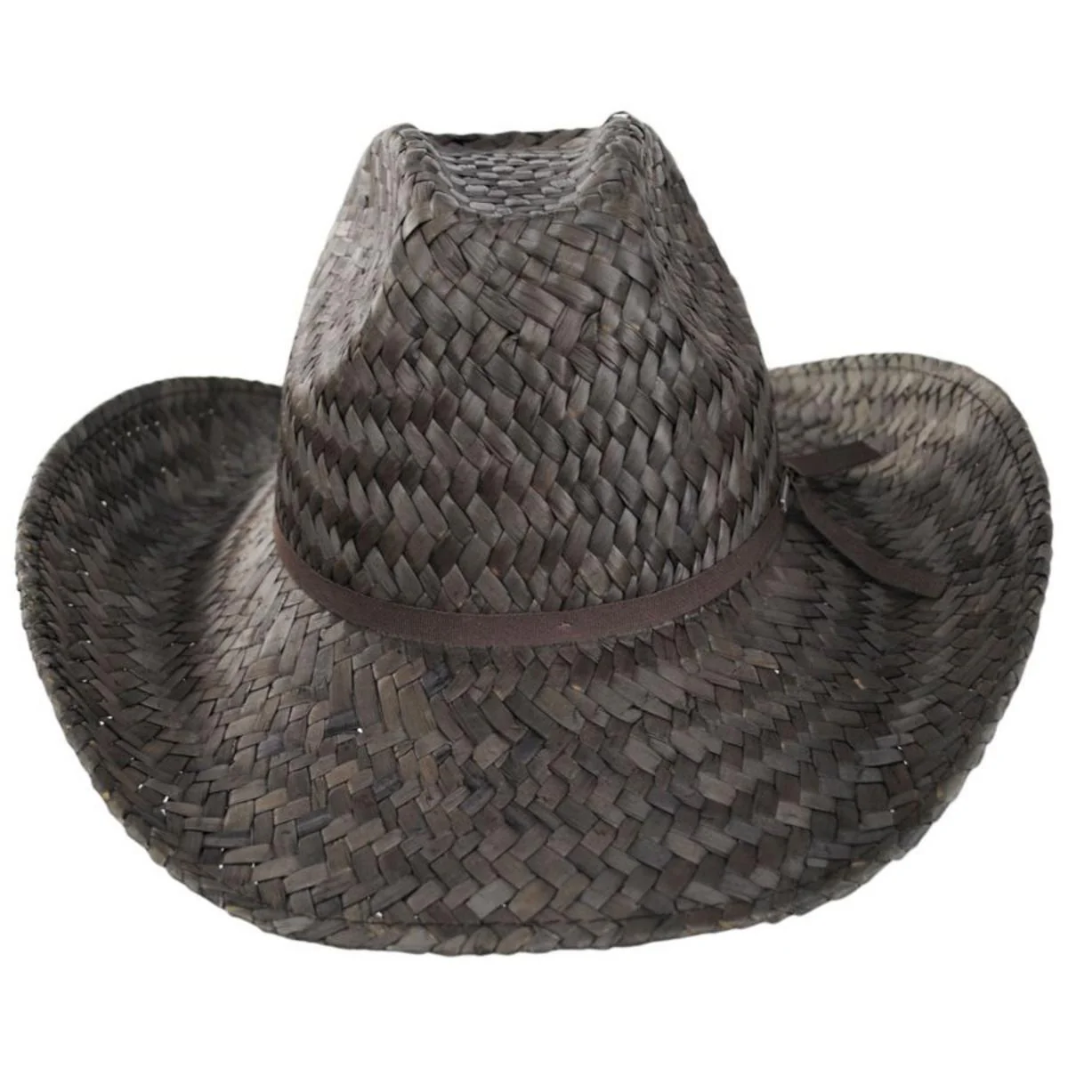Houston Rush Straw Cowboy Hat - Toffee - Image 2