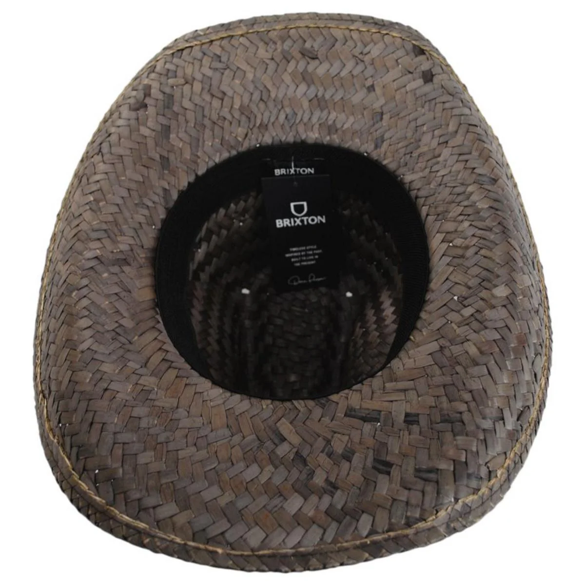 Houston Rush Straw Cowboy Hat - Toffee - Image 4