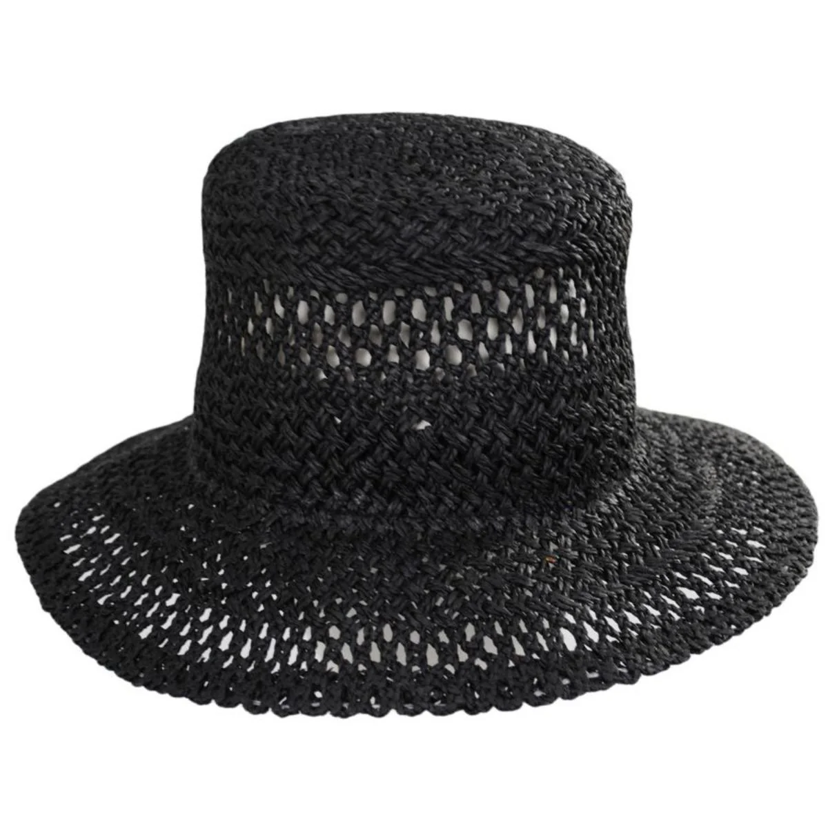 In The Clouds Toyo Straw Bucket Hat - Image 3