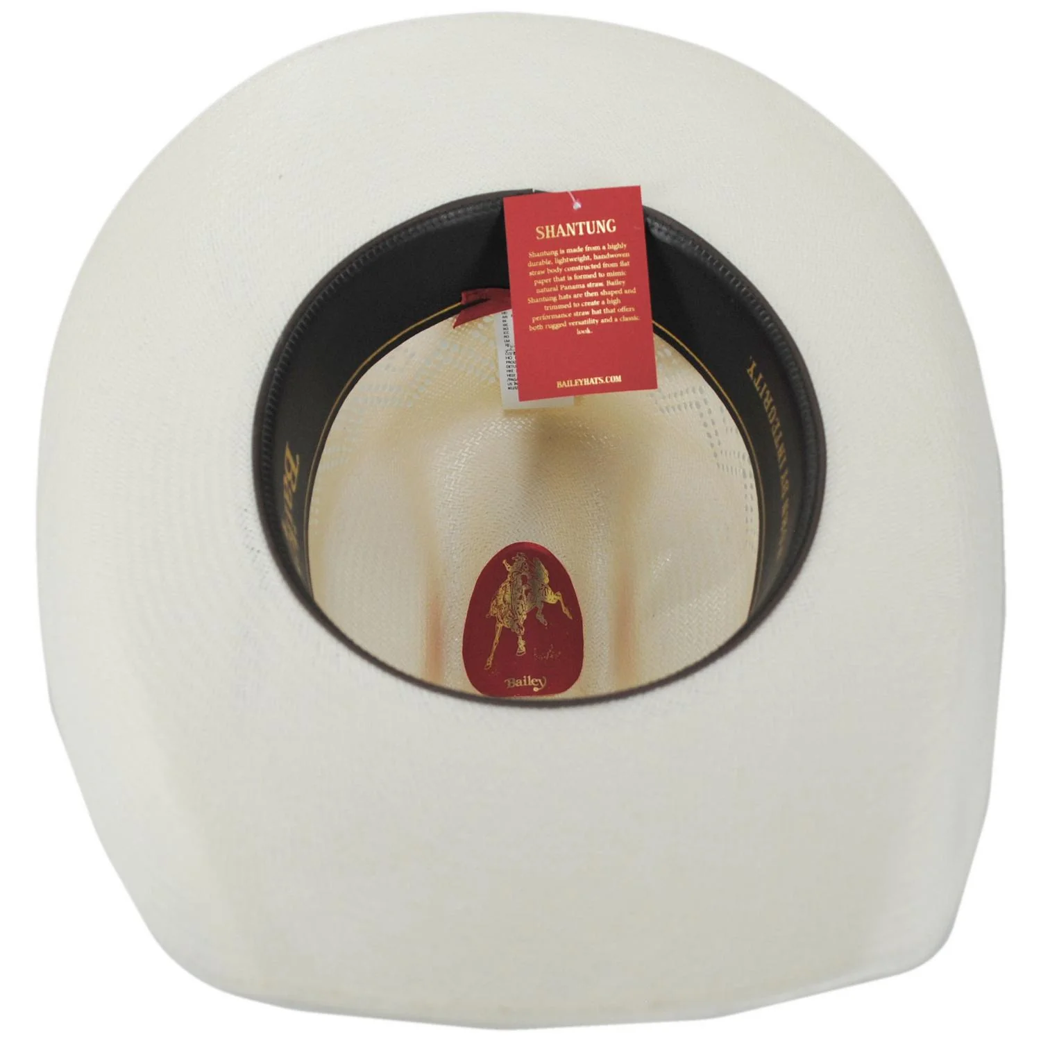 Indio 15X Shantung Straw Western Hat - Image 5