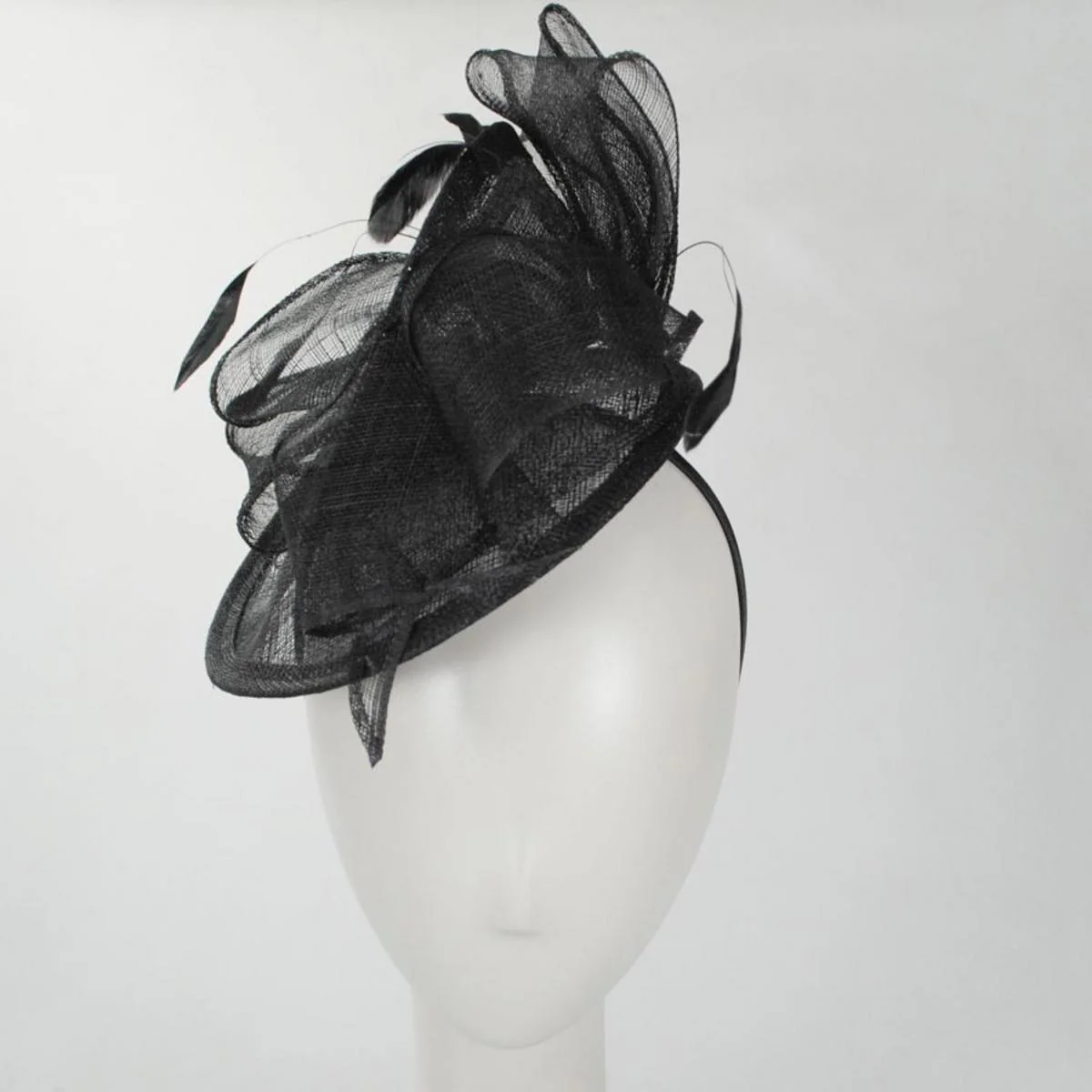 Isabelle Sinamay Straw Fascinator Hat - Image 2