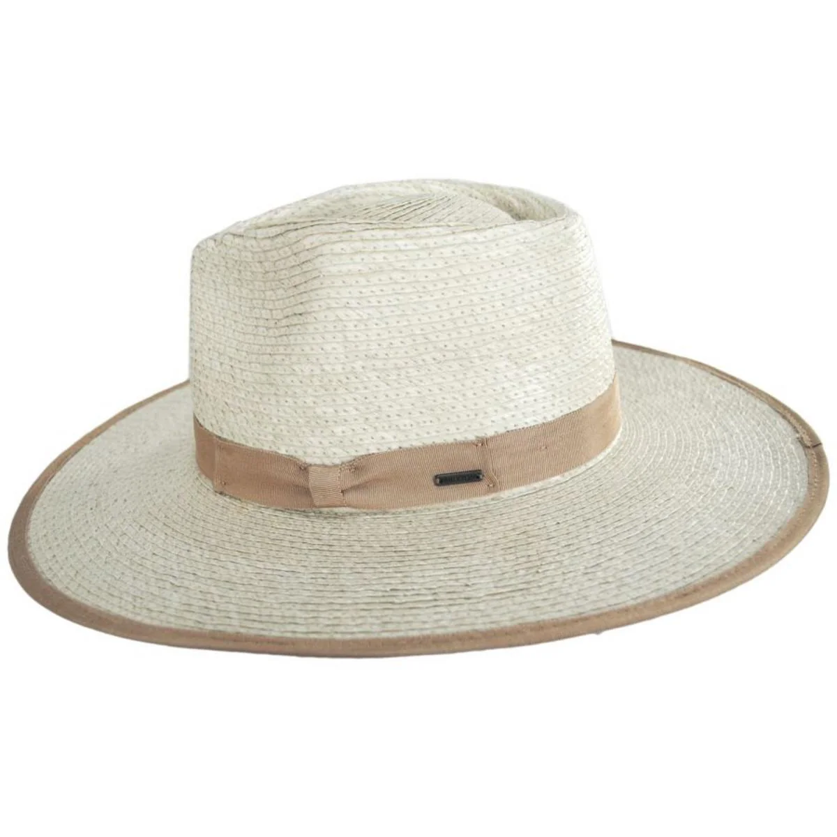 Jo Palm Straw Rancher Fedora Hat - S23 - Image 3
