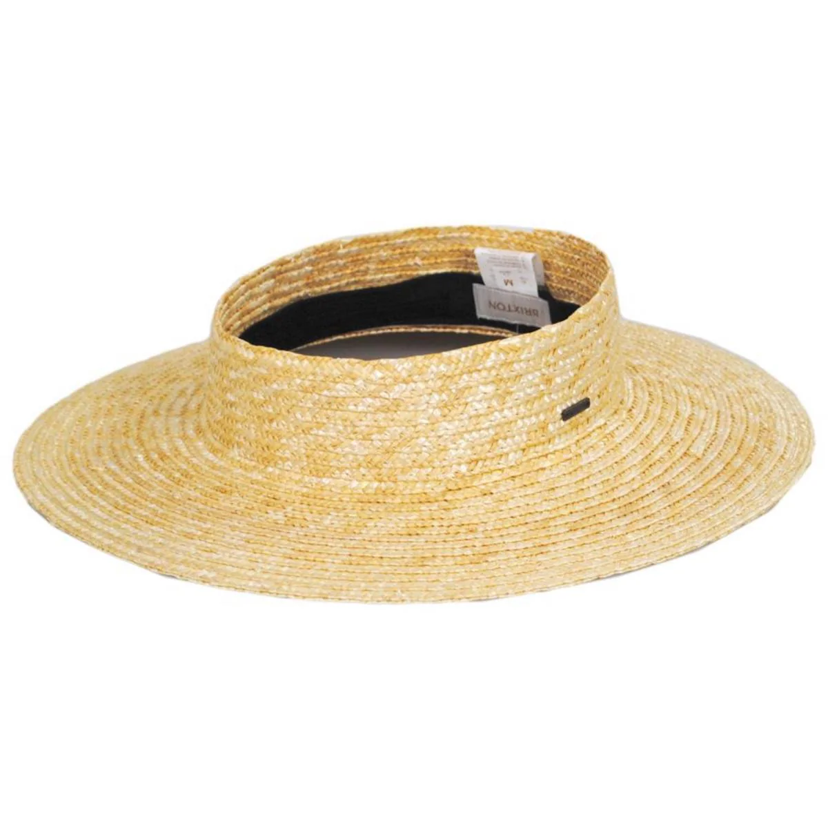 Joanna Wheat Straw Visor - Honey