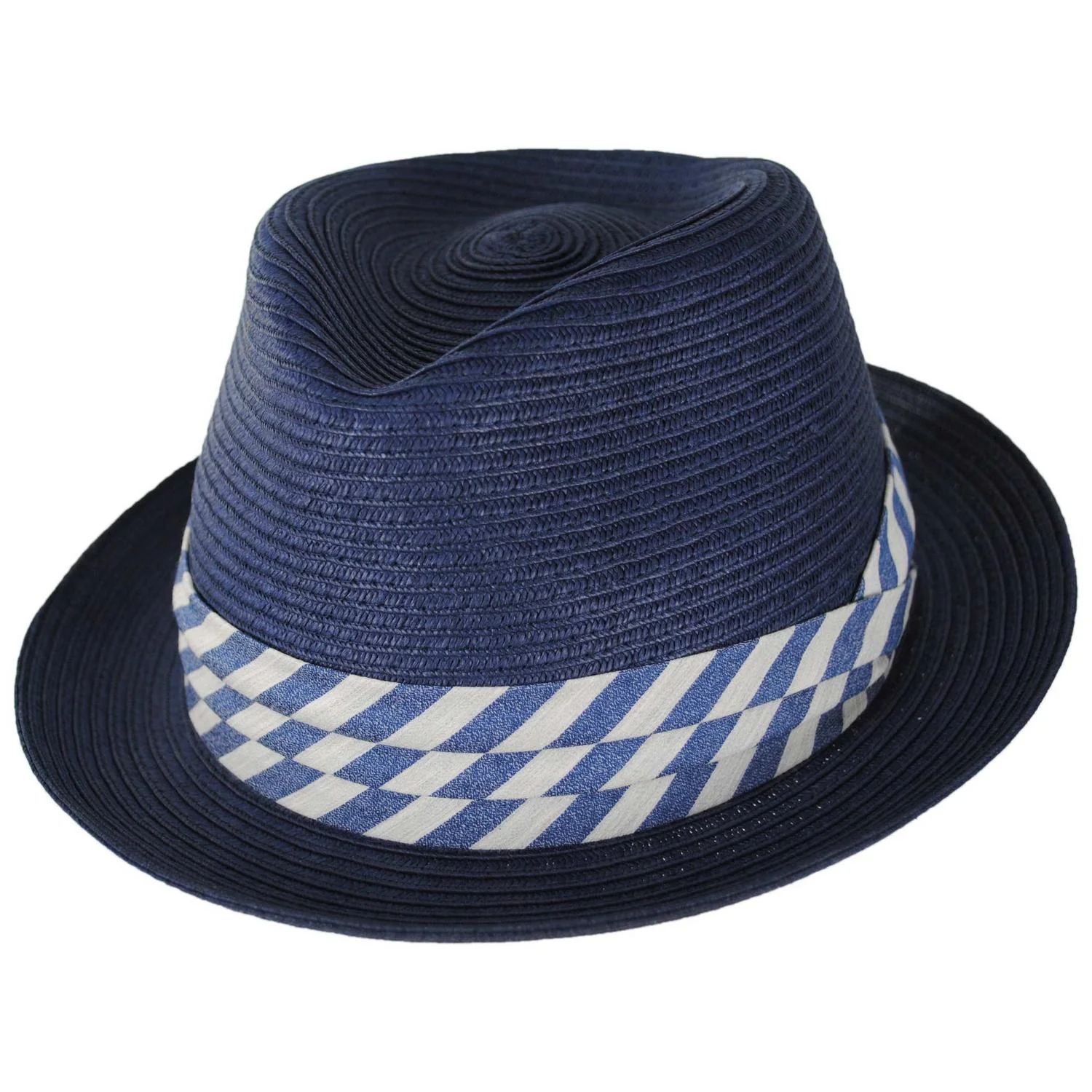 Jonas Toyo Straw Stingy Brim Fedora Hat