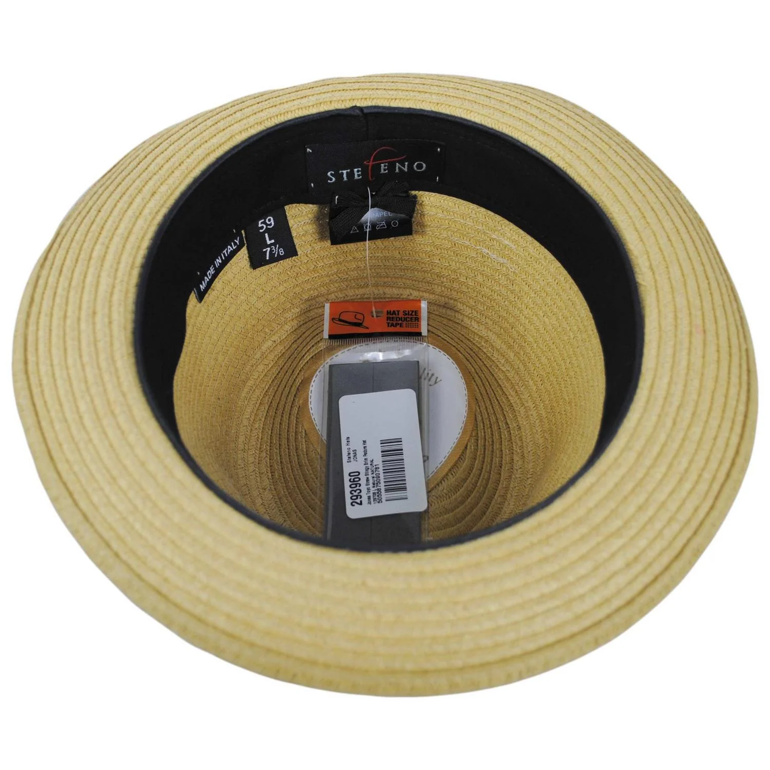 Jonas Toyo Straw Stingy Brim Fedora Hat - Image 12