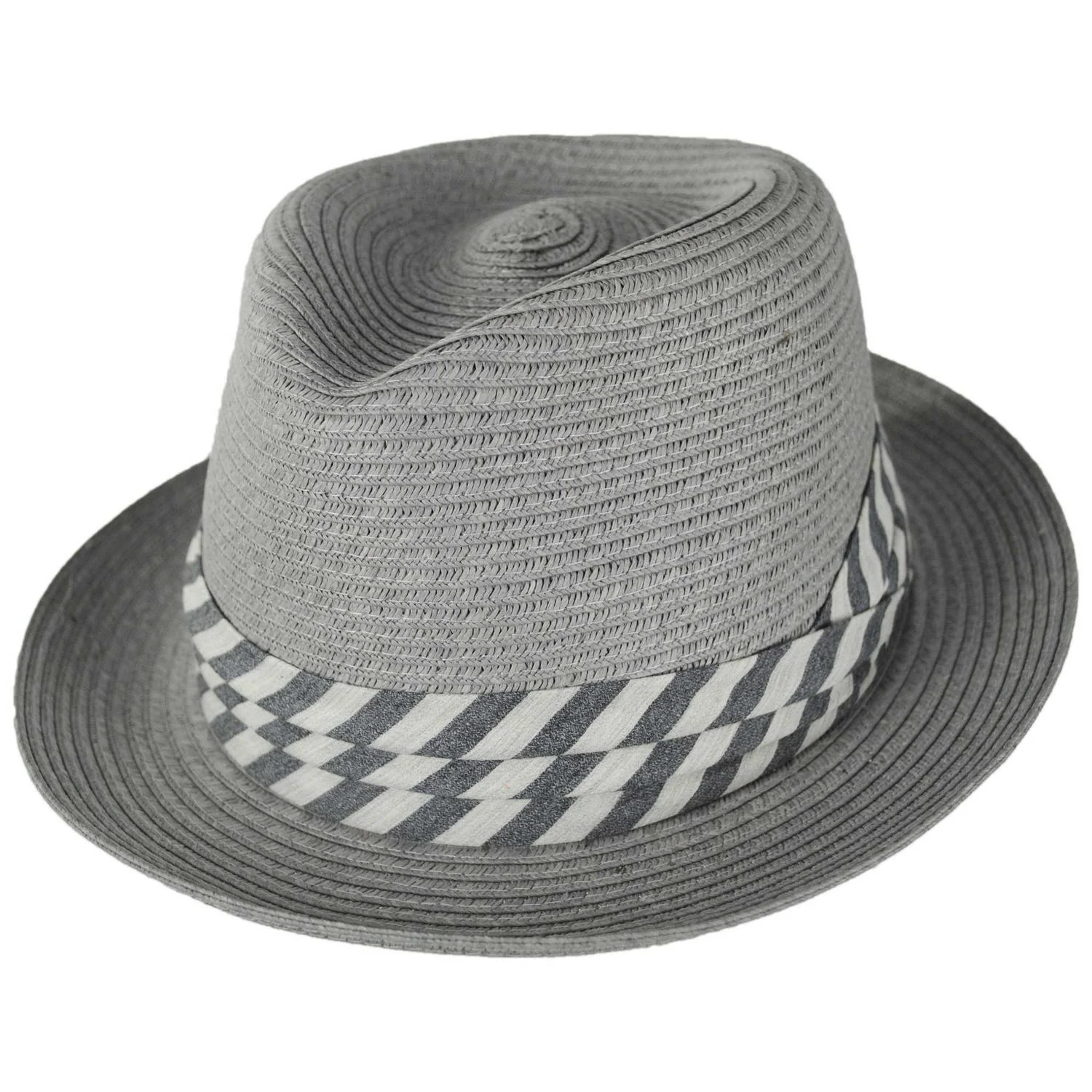 Jonas Toyo Straw Stingy Brim Fedora Hat - Image 5