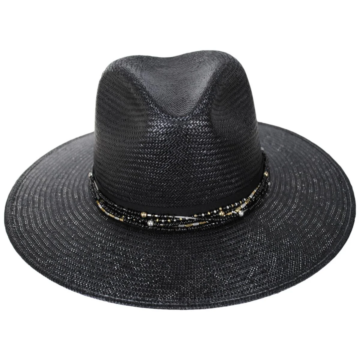Kambra Shantung Straw Fedora Hat - Image 2