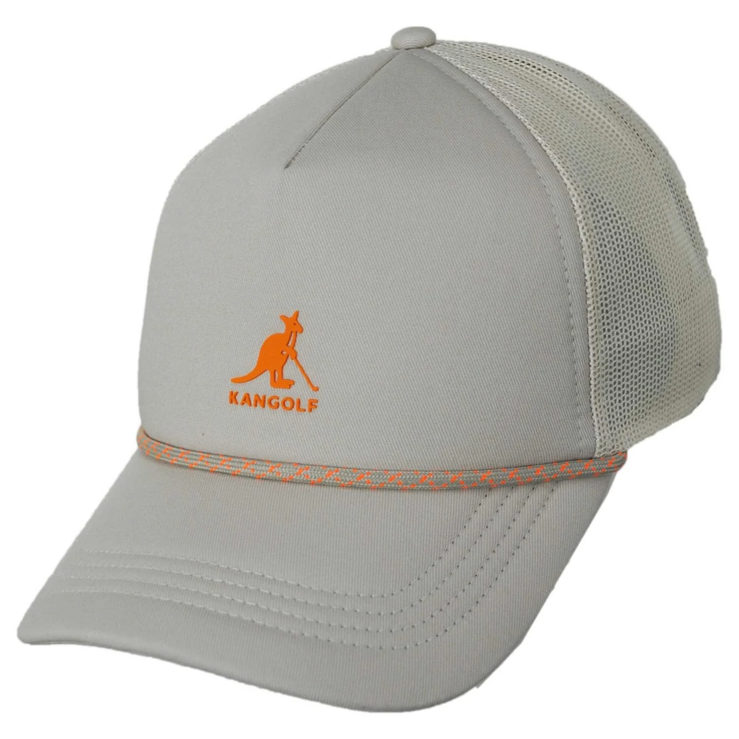 Kangolf Cotton Mesh Trucker Snapback Baseball Cap - Image 5