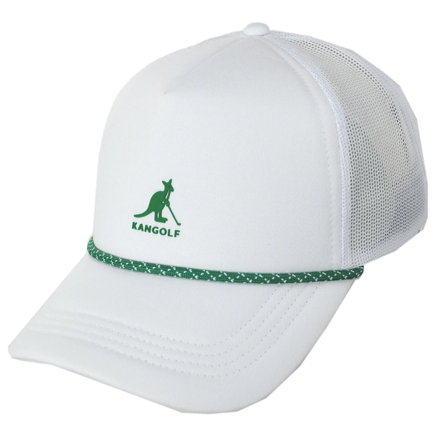 Kangolf Cotton Mesh Trucker Snapback Baseball Cap - Image 9
