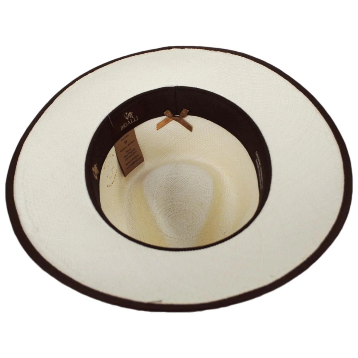 Kellan Panama Straw Fedora Hat - Image 4