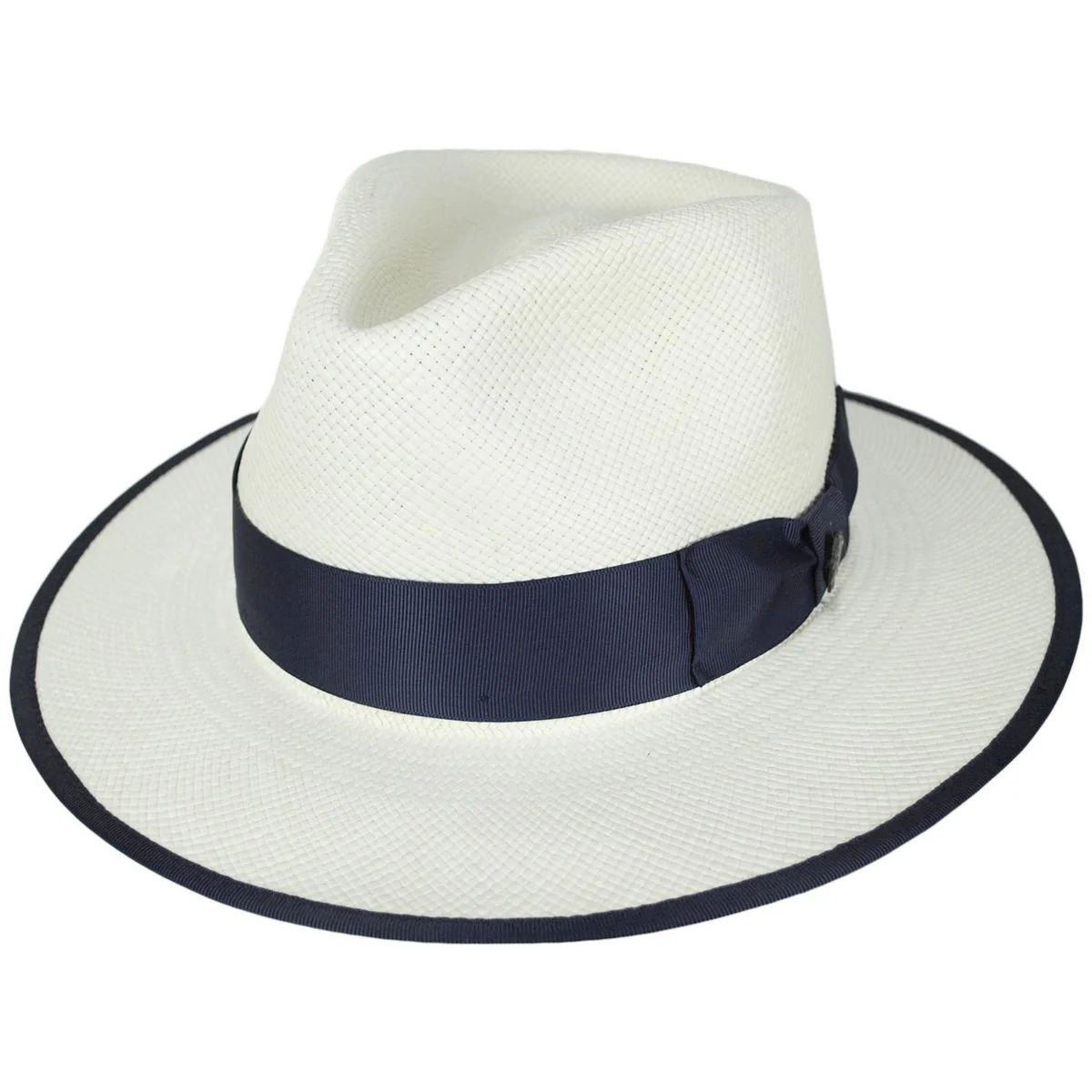 Kellan Panama Straw Fedora Hat - Image 5