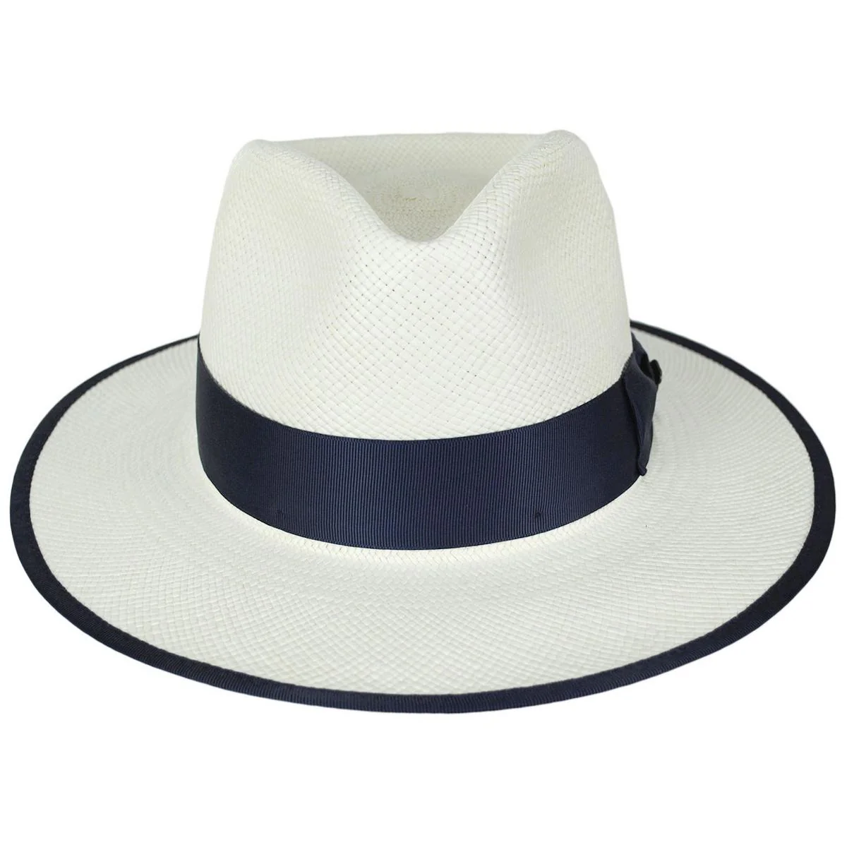 Kellan Panama Straw Fedora Hat - Image 6