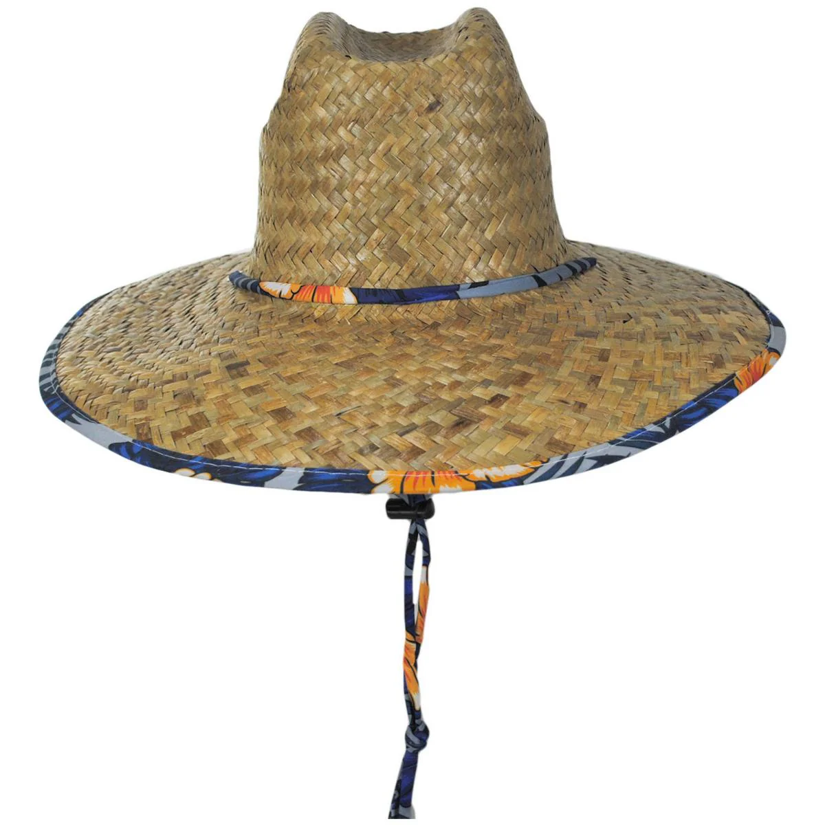 Kenny Hibiscus Straw Lifeguard Hat - Image 2