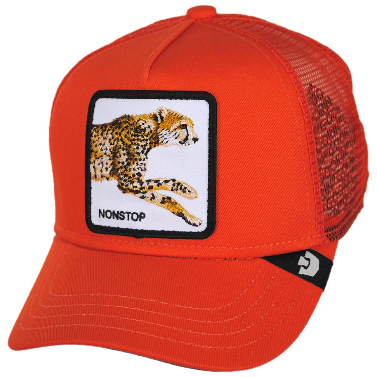 Kid's Cheetah Mesh Trucker Snapback Baseball Cap
