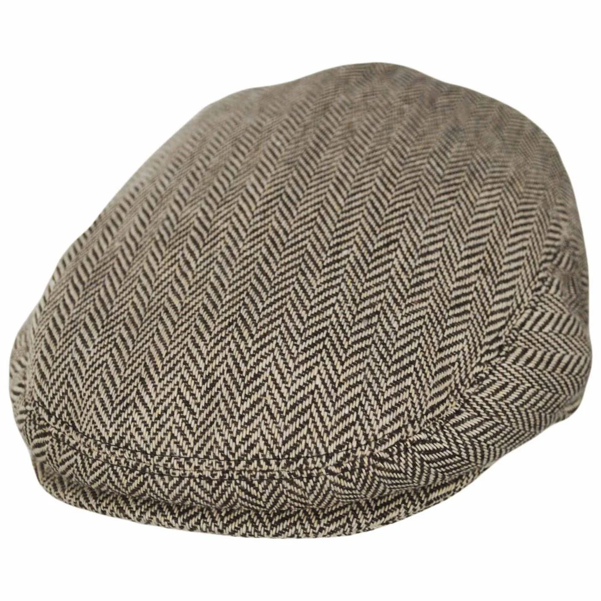 Kid's Herringbone Wool Blend Ivy Cap - Image 7