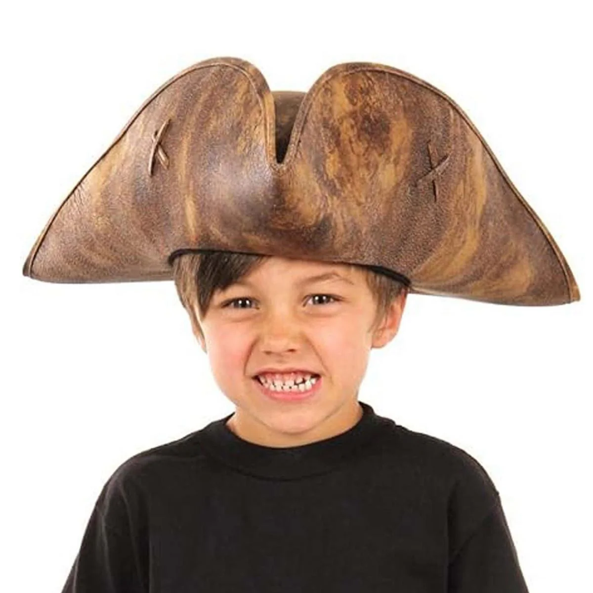 Kid's Pirates of the Caribbean Jack Sparrow Tricorn Hat - Image 3
