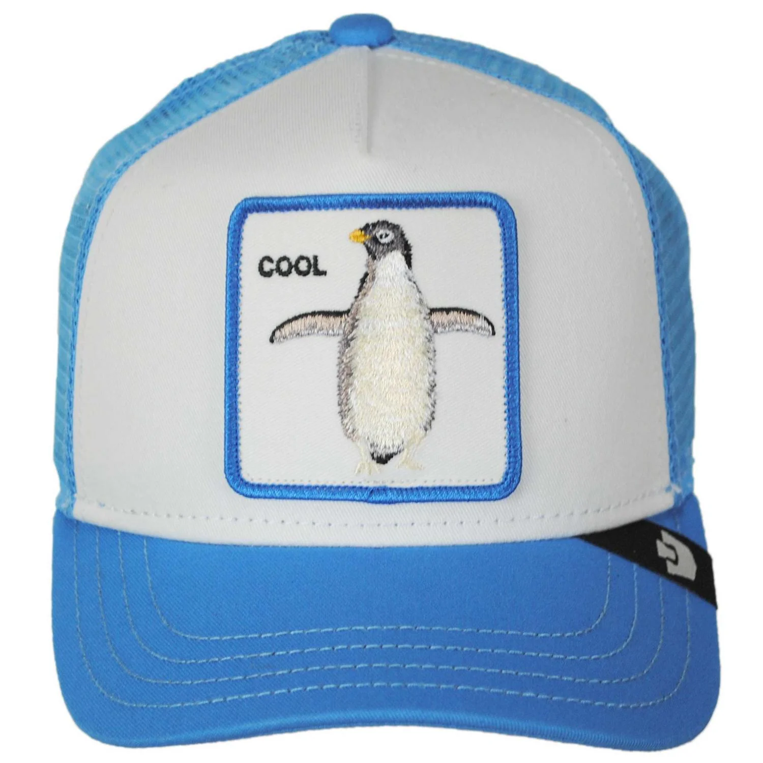 Kid's Tuxie Mesh Trucker Snapback Baseball Cap - Image 2