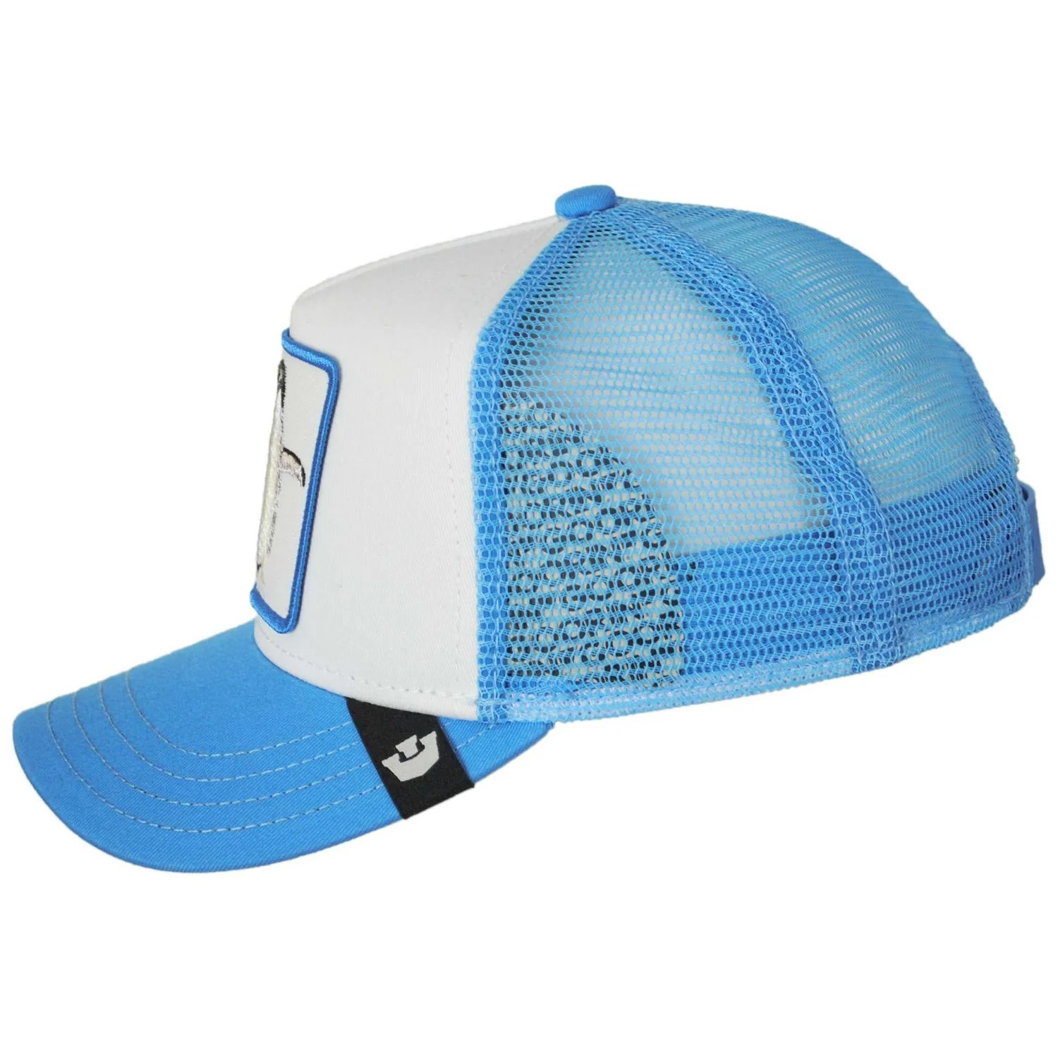 Kid's Tuxie Mesh Trucker Snapback Baseball Cap - Image 3
