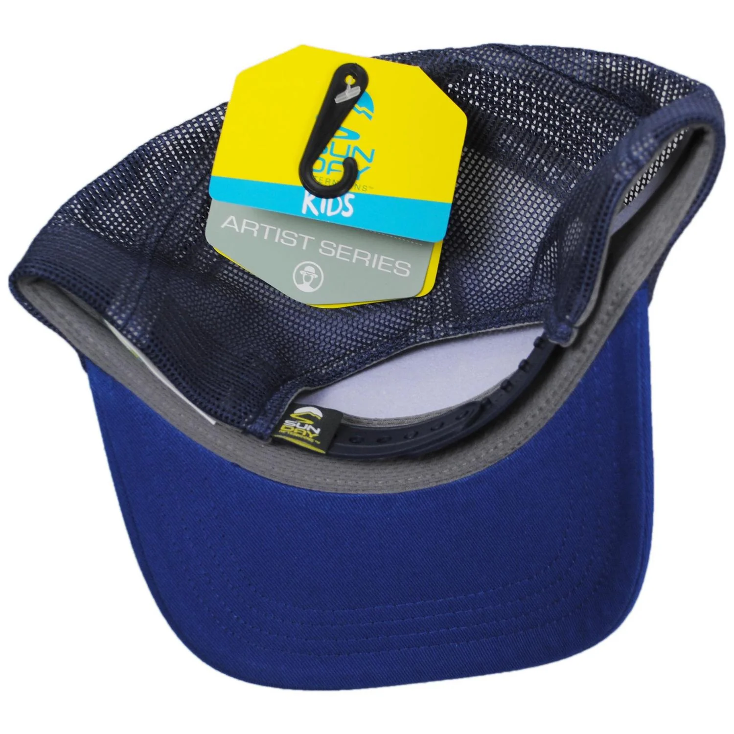 Kid's Under The Sea Trucker Snapback Baseball Cap - Image 5
