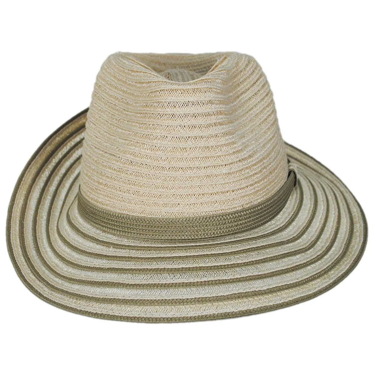 Kylen Hemp Braid Straw Fedora Hat - Image 2
