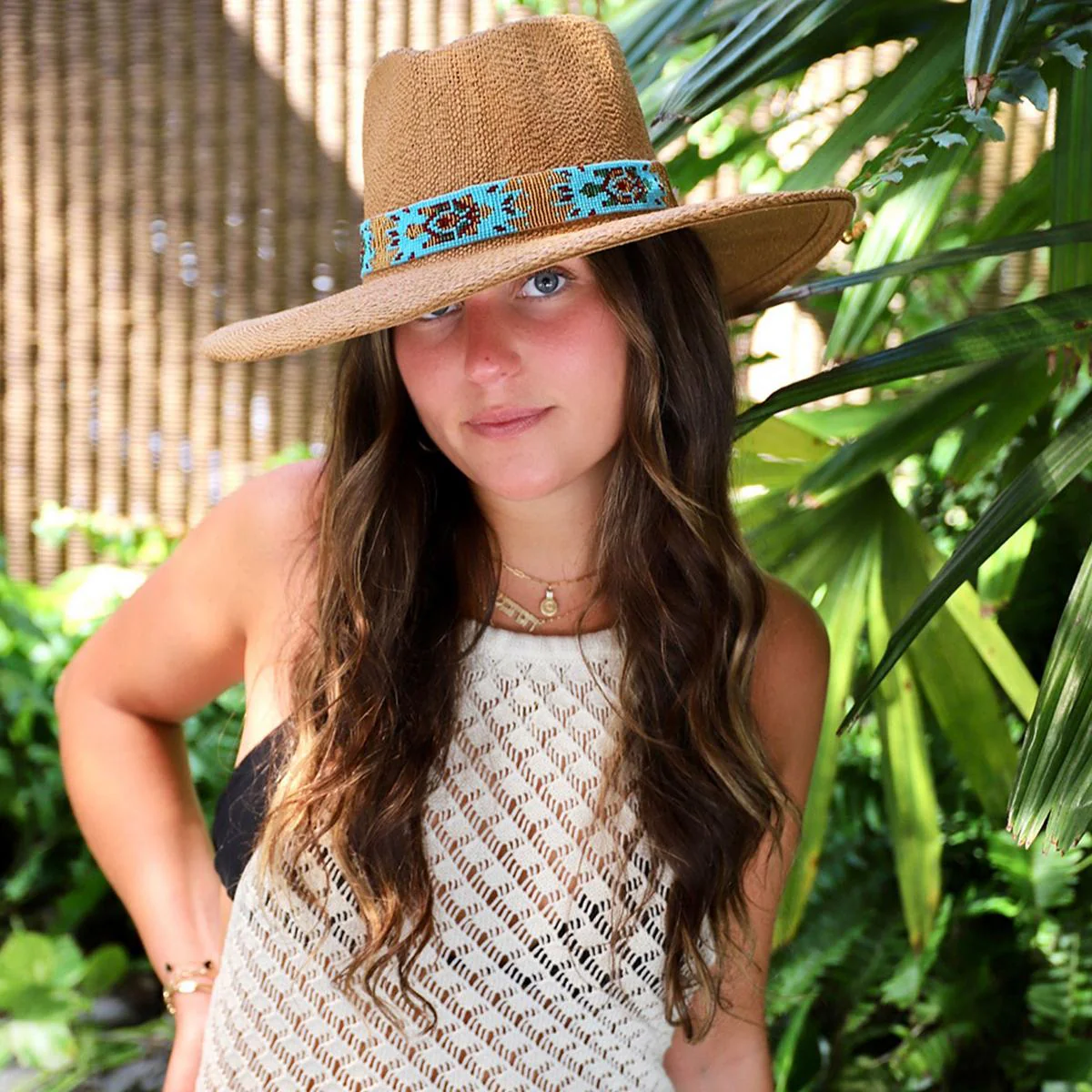 La Paz Toyo Straw Rancher Fedora Hat - Image 2