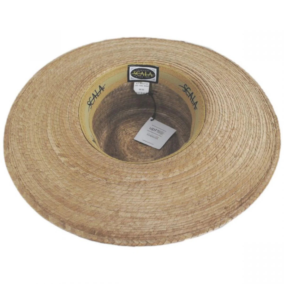 Laeila Palm Leaf Straw Fedora Hat - Image 5