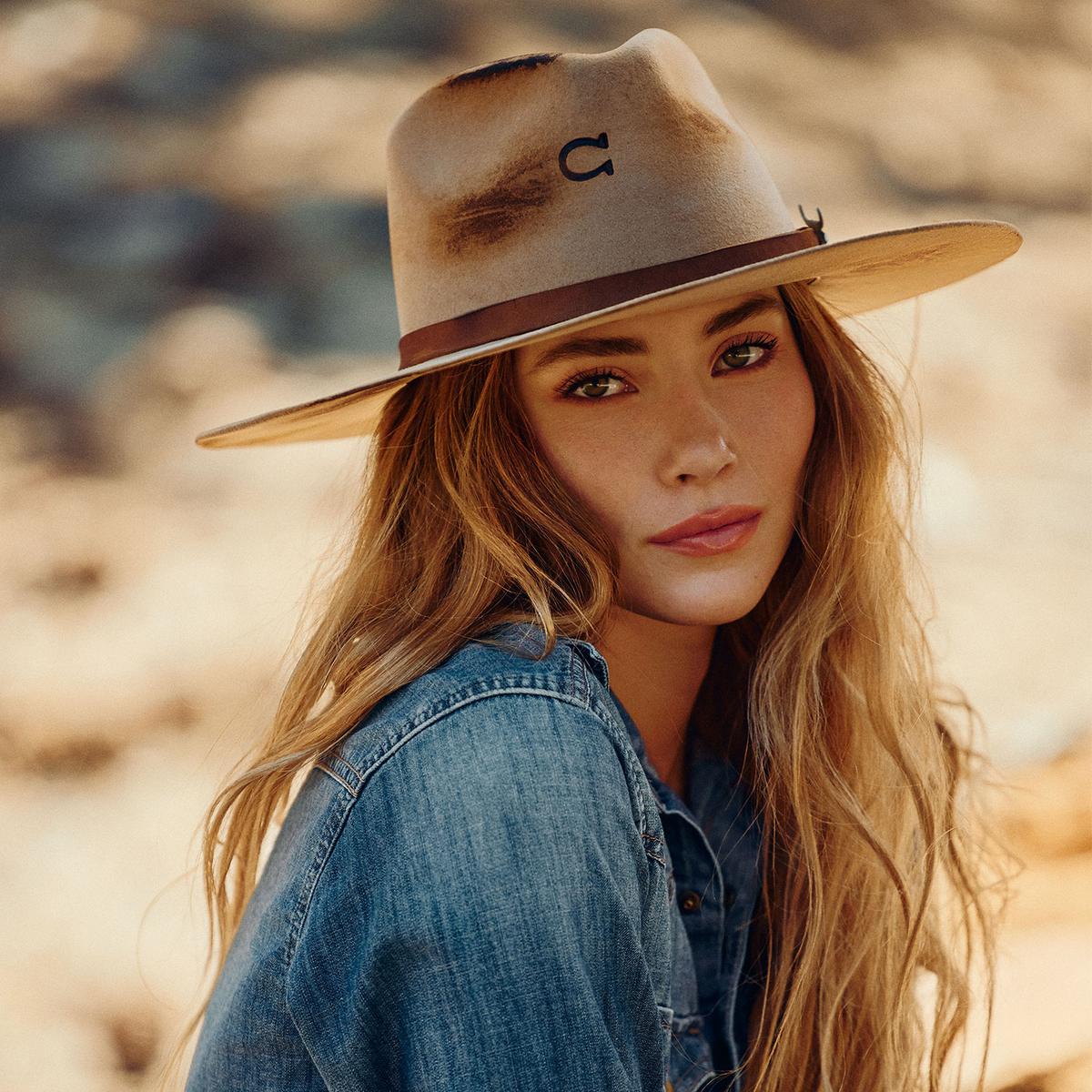 Lakota Distressed Wool Felt Western Hat - Image 2