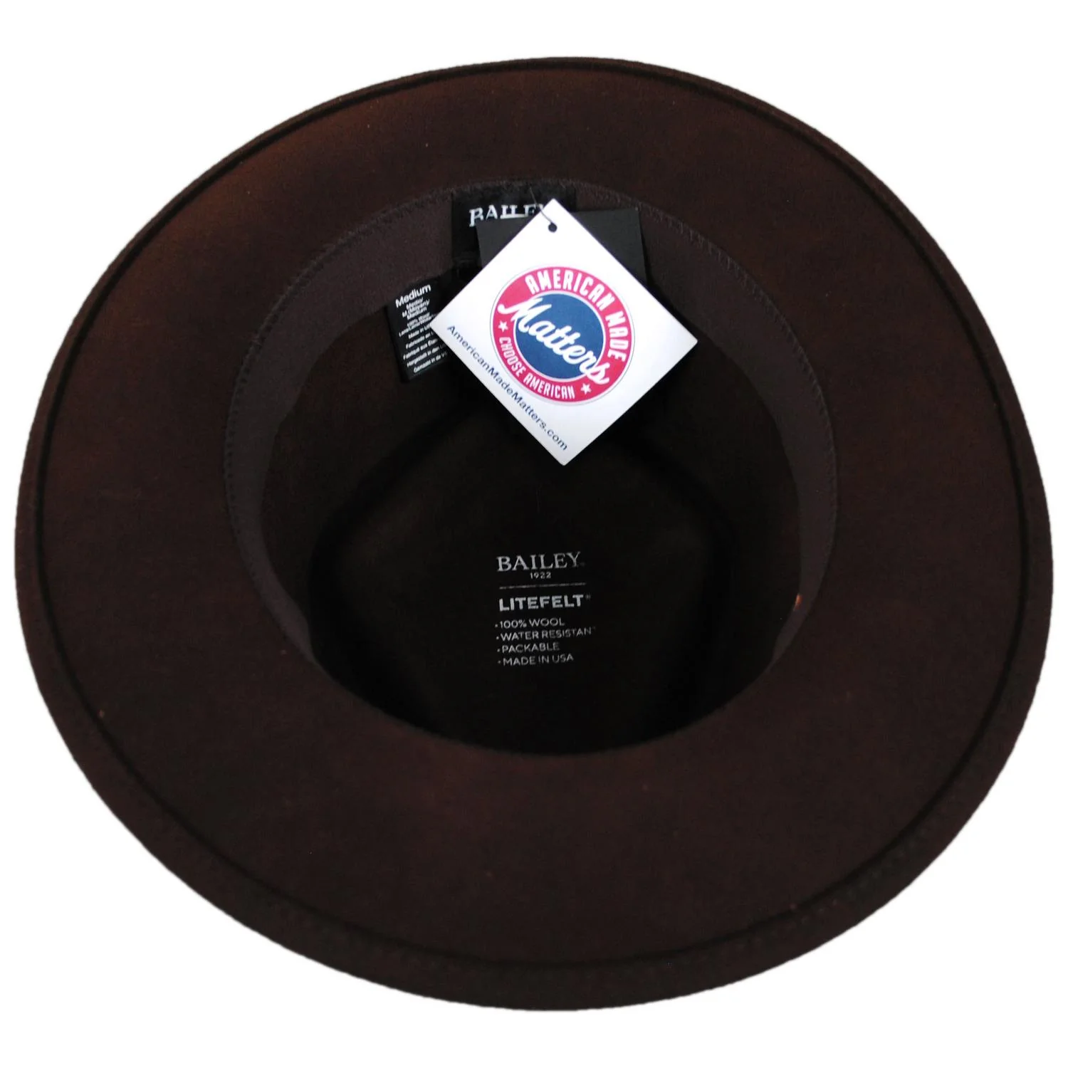 Lasham Wool LiteFelt Fedora Hat - Image 12