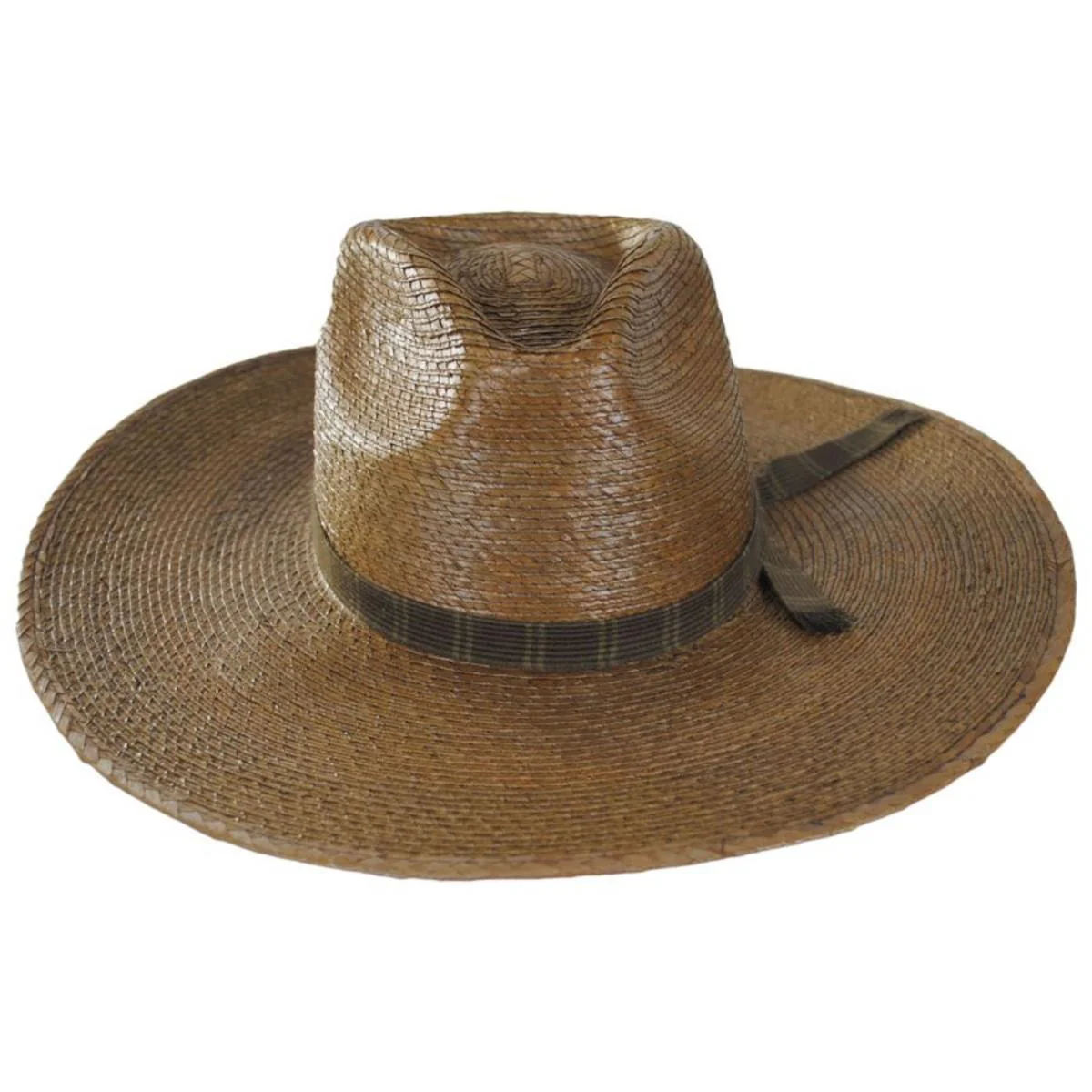 Leigh Palm Straw Fedora Hat - FINAL SALE - Image 2