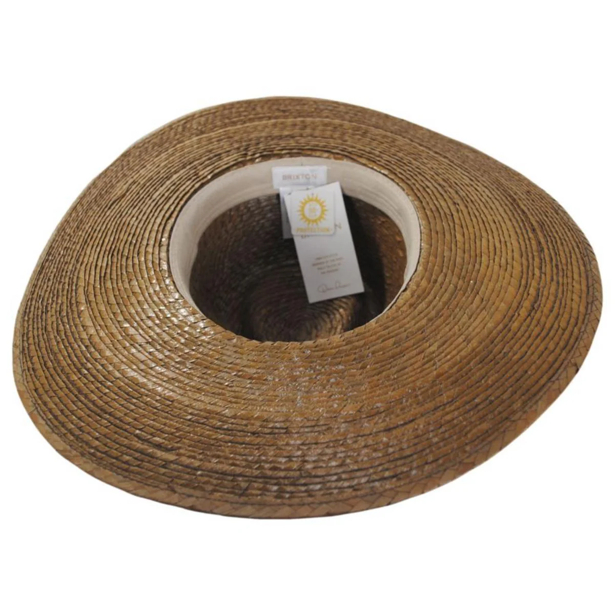 Leigh Palm Straw Fedora Hat - FINAL SALE - Image 4